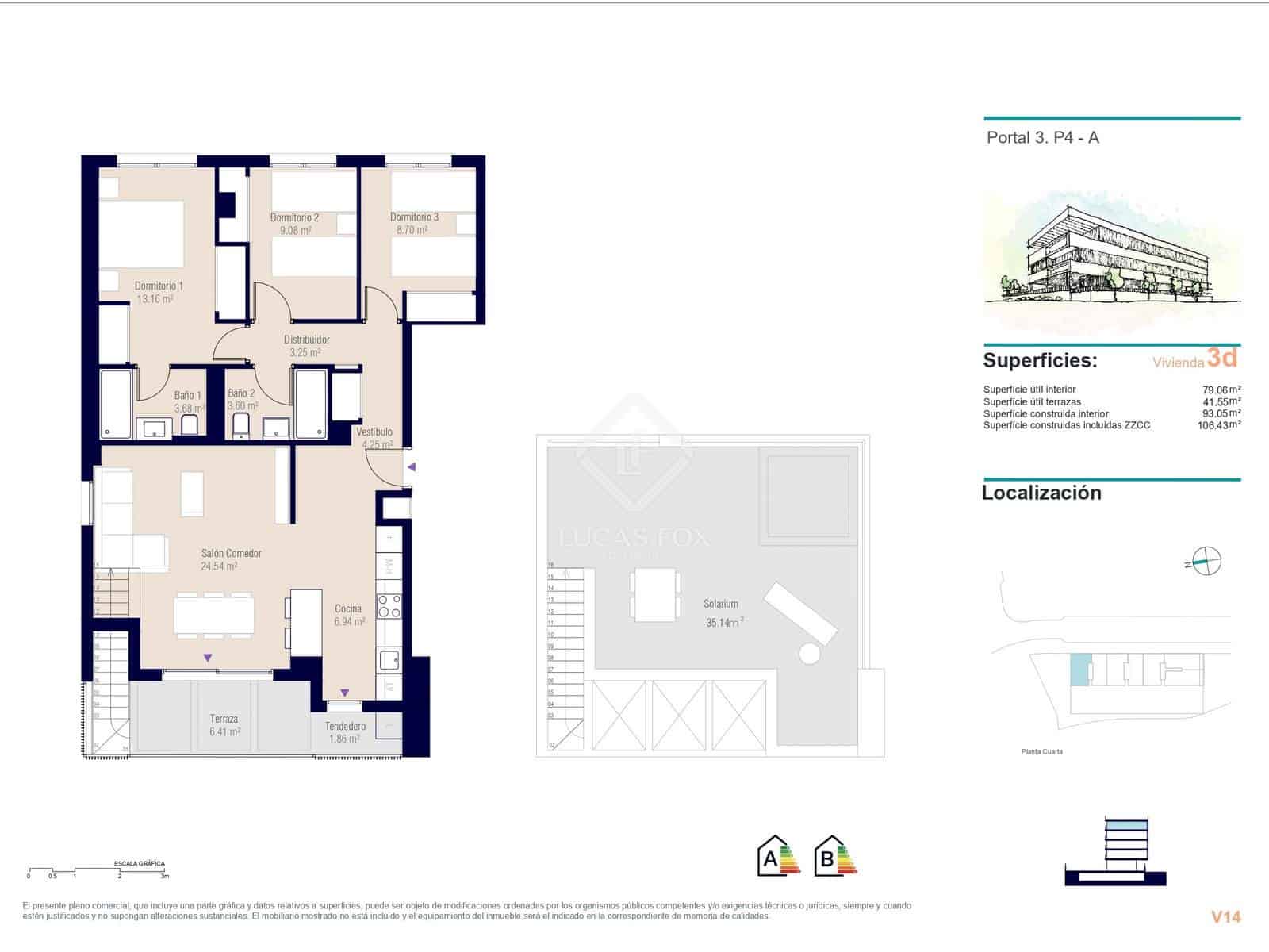 3 soverom Leilighet til salgs i Alicante by med svømmebasseng garasje - € 417 000 (Ref: 8967007)