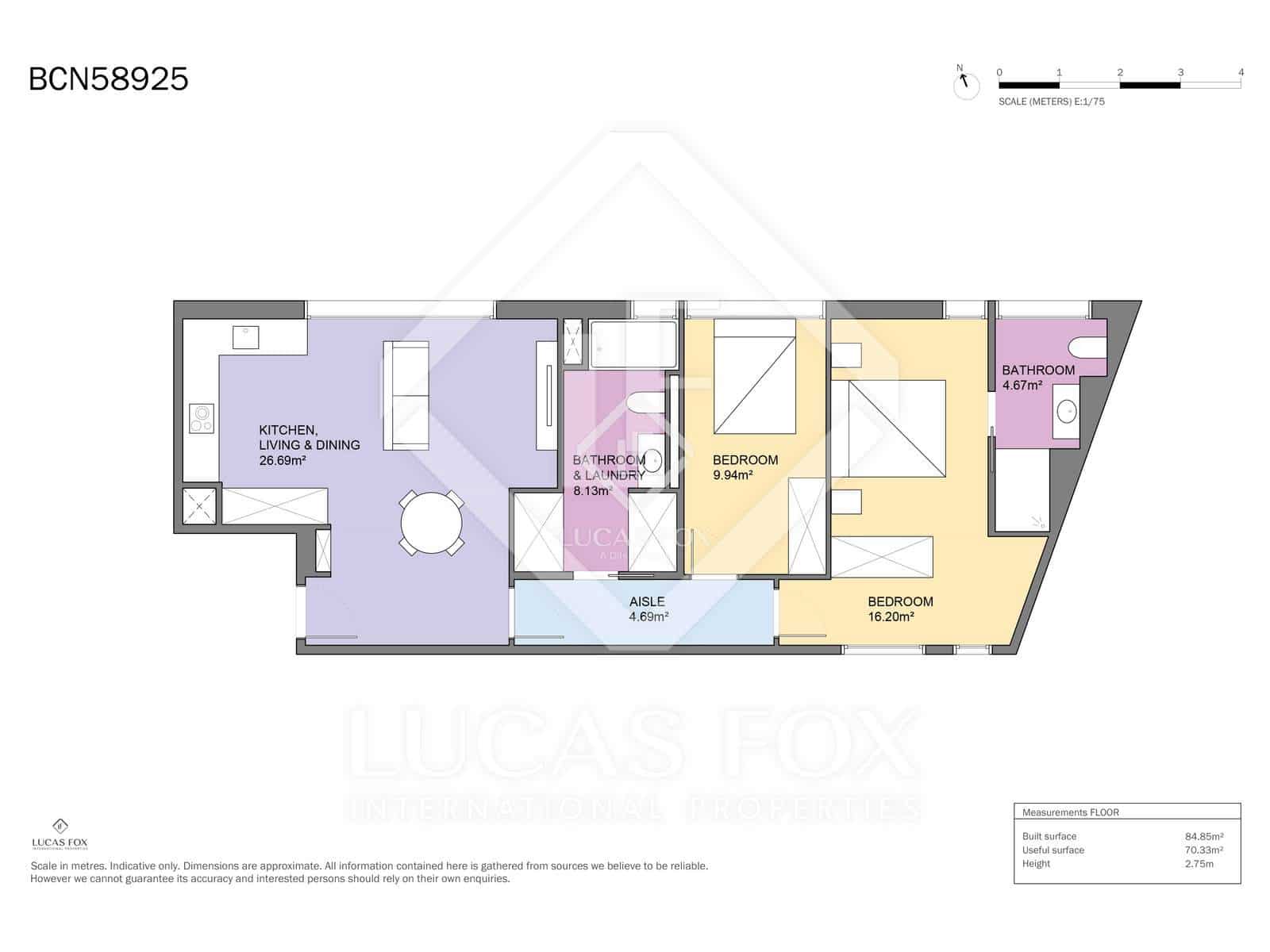 2 soverom Leilighet til salgs i Barcelona by - € 760 000 (Ref: 8967462)