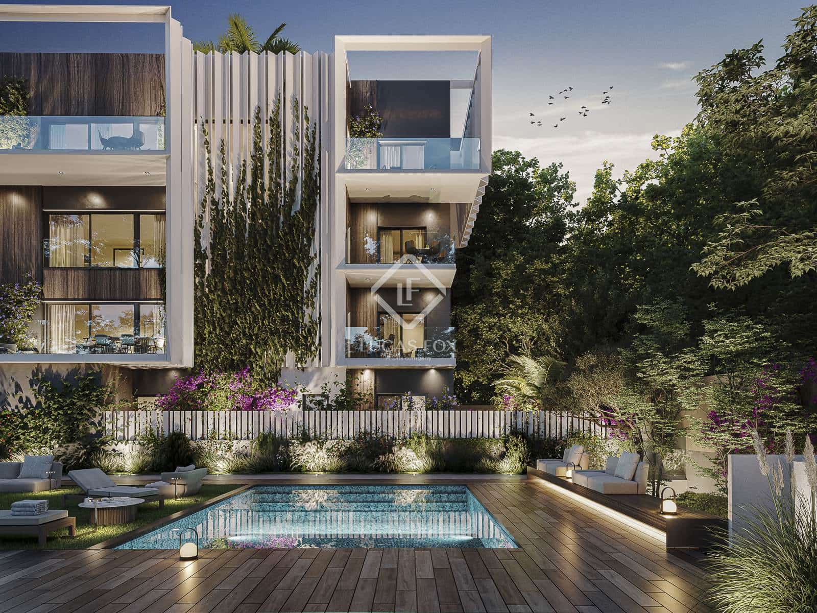 2 quarto Apartamento para venda em Madrid cidade com piscina garagem - 1 450 000 € (Ref: 8973540)