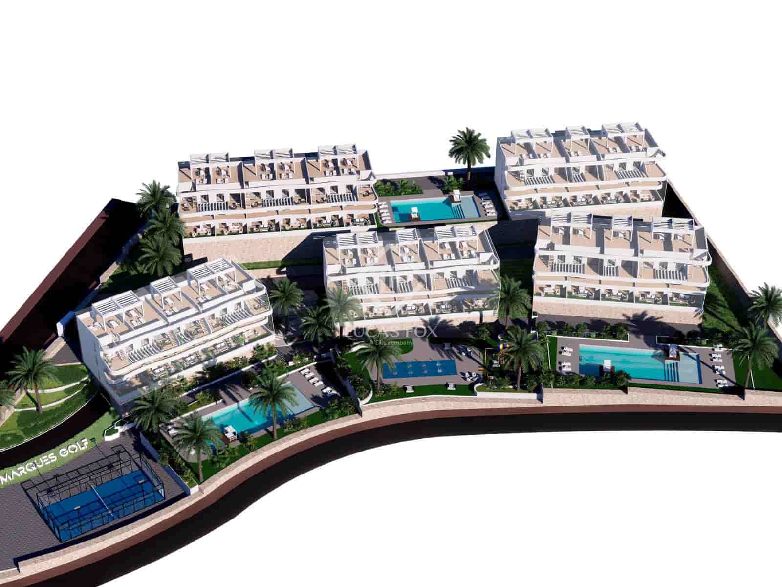 2 bedroom Apartment for sale in Finestrat with pool garage - € 379,900 (Ref: 8982833)