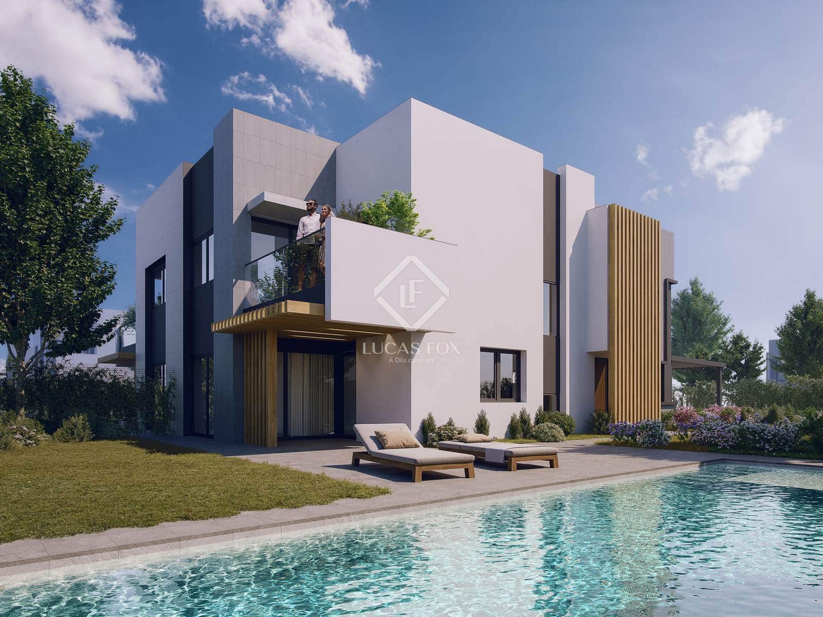 5 soveværelse Villa til salg i Pozuelo de Alarcon med swimmingpool garage - € 1.298.281 (Ref: 8987196)