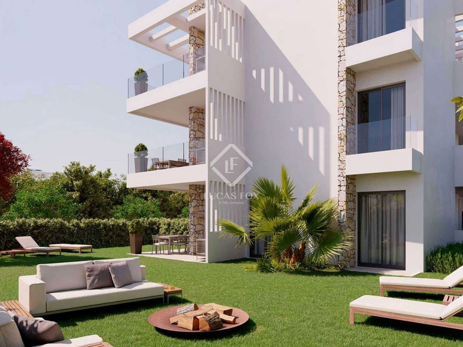 2 soveværelse Lejlighed til salg i Sant Antoni de Portmany med swimmingpool garage - € 1.070.000 (Ref: 9000180)