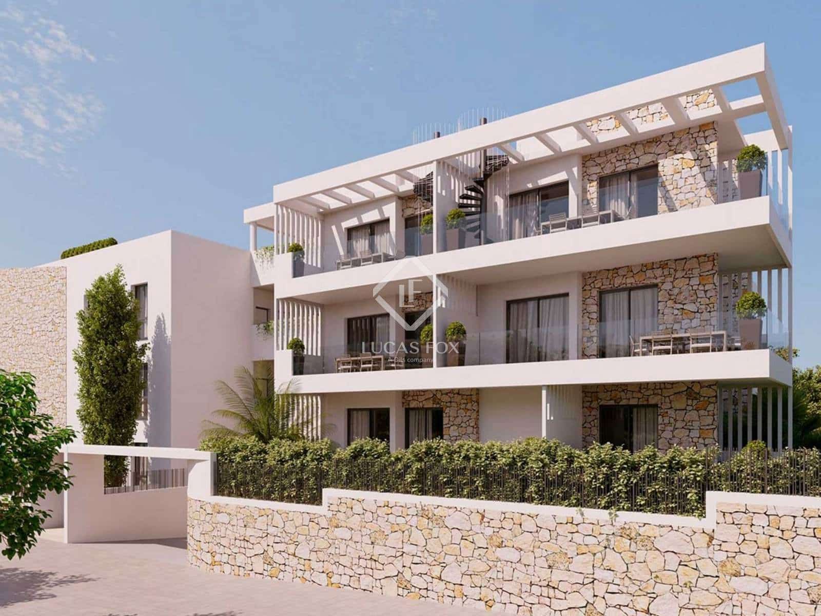 2 soveværelse Lejlighed til salg i Sant Antoni de Portmany med swimmingpool garage - € 1.070.000 (Ref: 9000180)