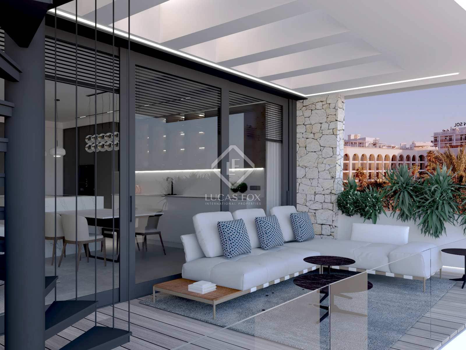 2 soveværelse Lejlighed til salg i Sant Antoni de Portmany med swimmingpool garage - € 1.070.000 (Ref: 9000180)