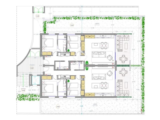 2 soveværelse Lejlighed til salg i Sant Antoni de Portmany med swimmingpool garage - € 1.070.000 (Ref: 9000180)