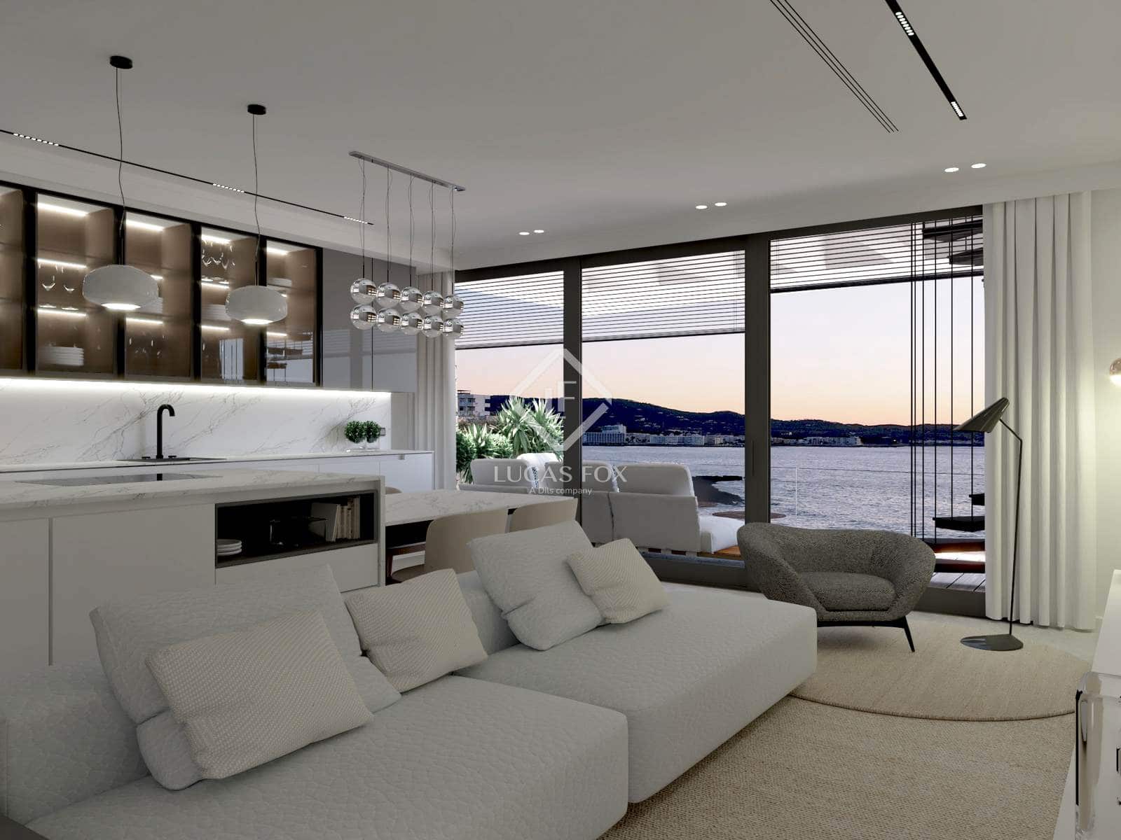 2 soveværelse Penthouse til salg i Sant Antoni de Portmany med swimmingpool garage - € 1.440.000 (Ref: 9000181)