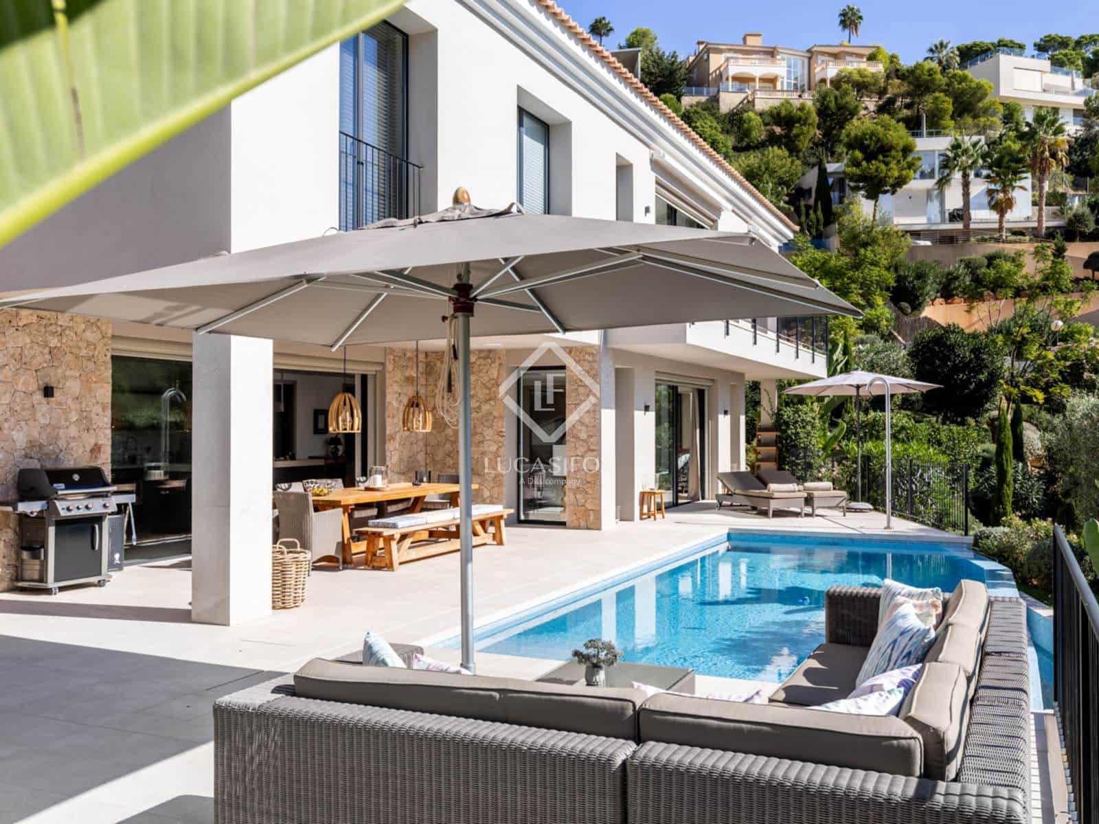 3 chambre Villa/Maison à vendre à Costa d'en Blanes avec piscine garage - 3 750 000 € (Ref: 9000610)