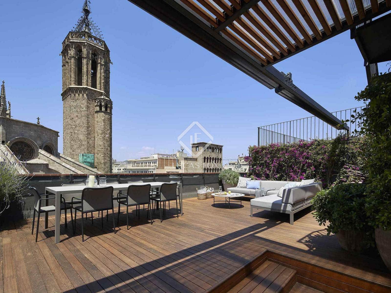 2 soveværelse Penthouse til salg i Barcelona by - € 1.290.000 (Ref: 9006598)