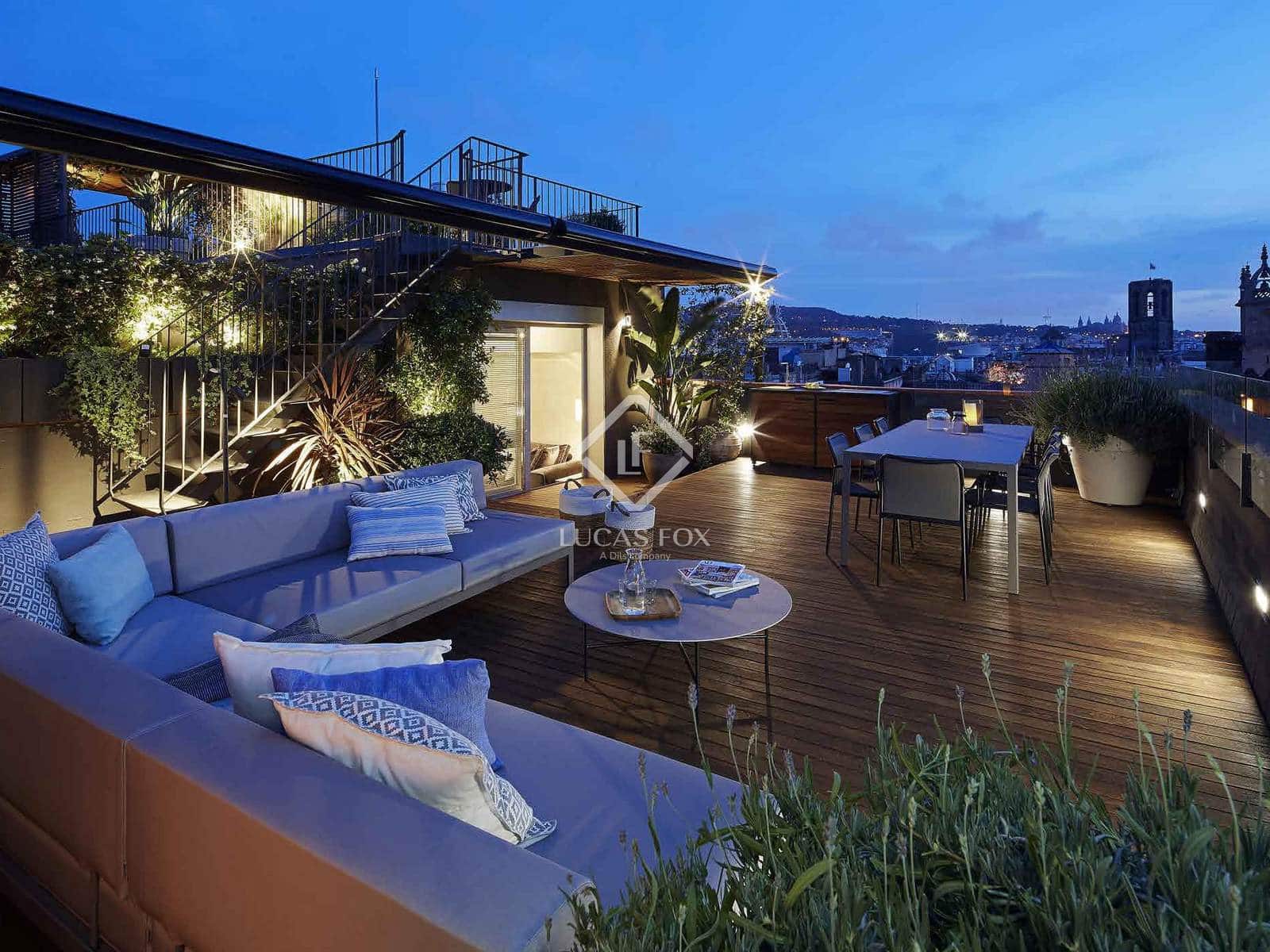 2 soveværelse Penthouse til salg i Barcelona by - € 1.290.000 (Ref: 9006598)