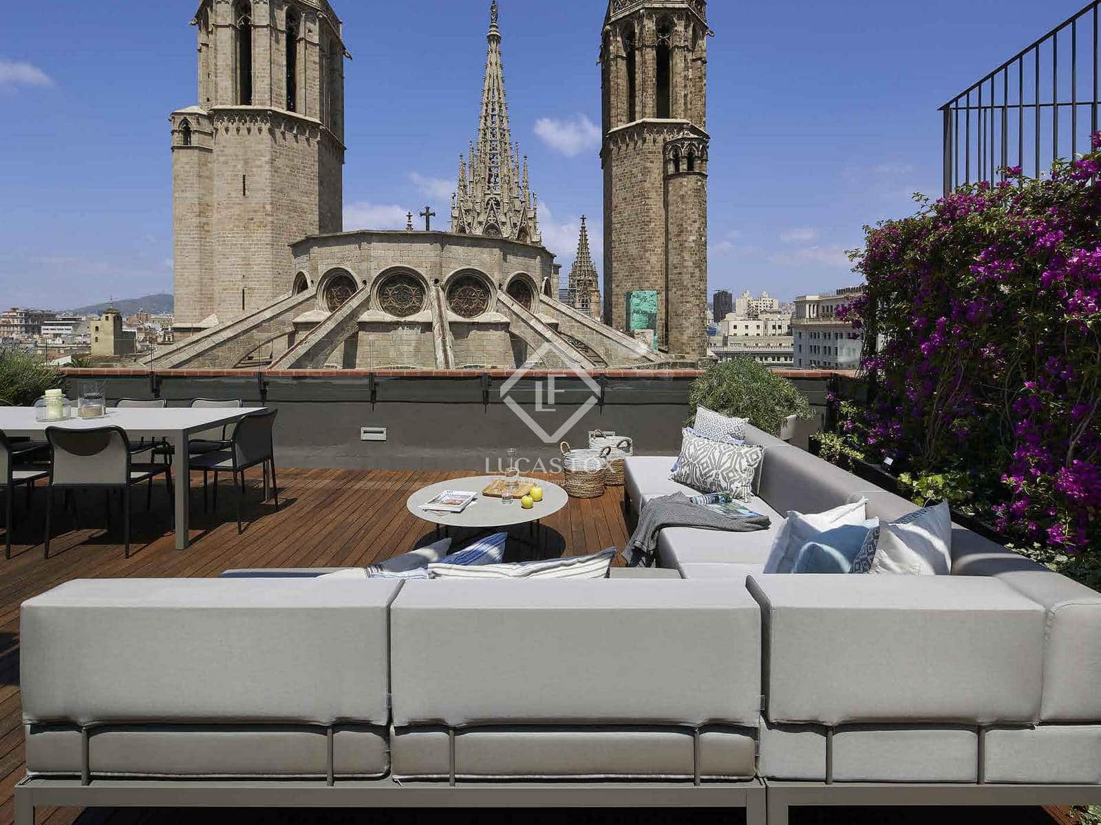 2 soveværelse Penthouse til salg i Barcelona by - € 1.290.000 (Ref: 9006598)