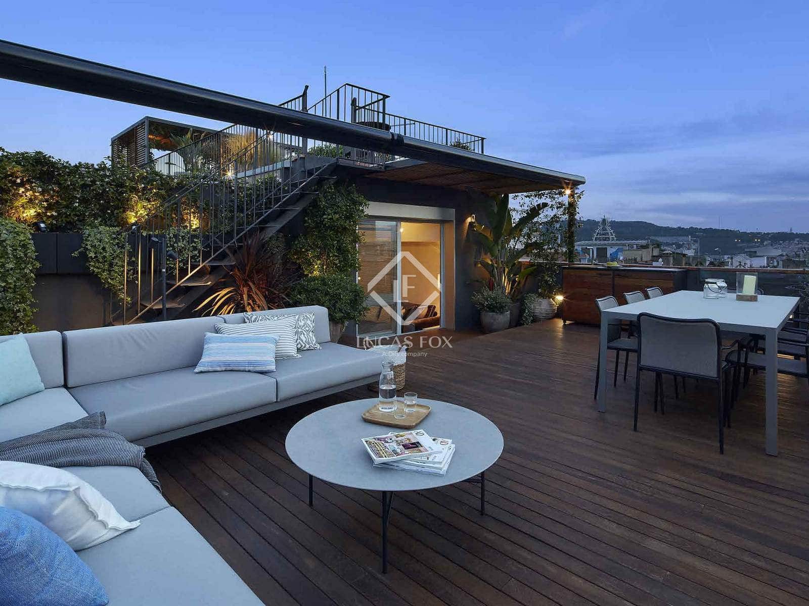 2 soveværelse Penthouse til salg i Barcelona by - € 1.290.000 (Ref: 9006598)