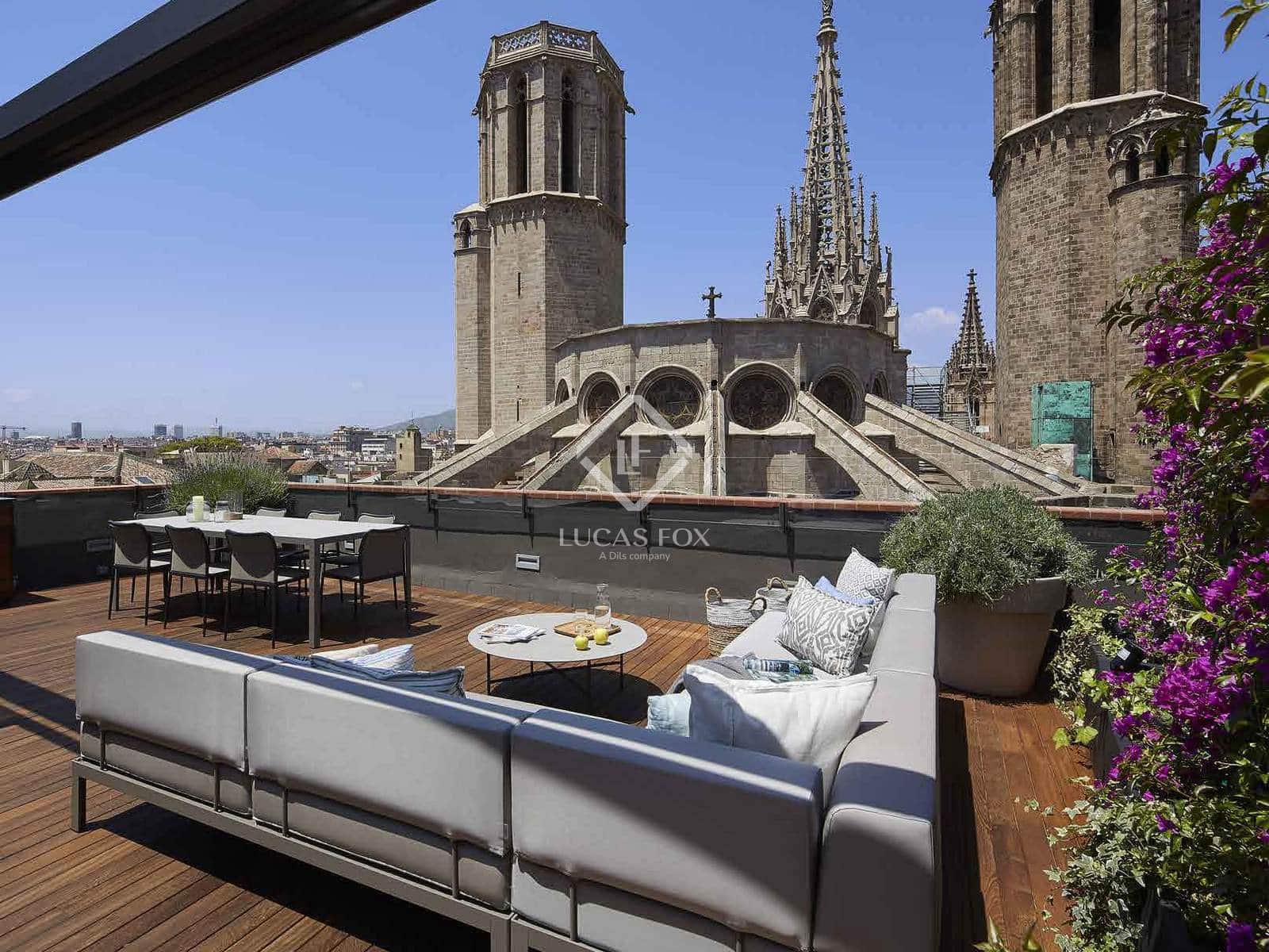 2 soveværelse Penthouse til salg i Barcelona by - € 1.290.000 (Ref: 9006598)