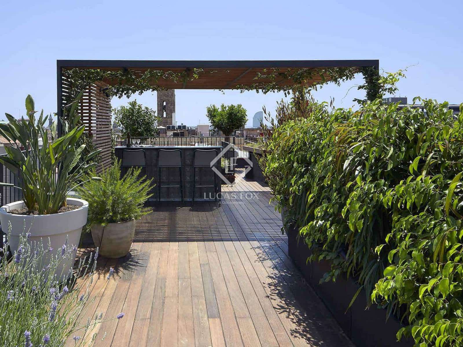 2 soveværelse Penthouse til salg i Barcelona by - € 1.290.000 (Ref: 9006598)