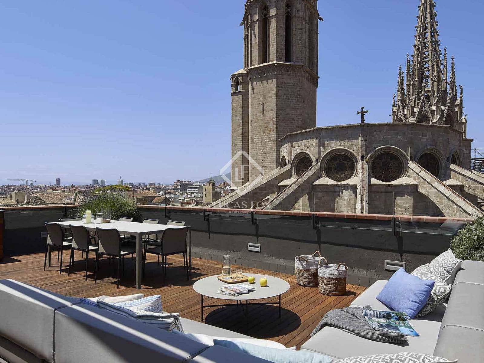 2 soveværelse Penthouse til salg i Barcelona by - € 1.290.000 (Ref: 9006598)