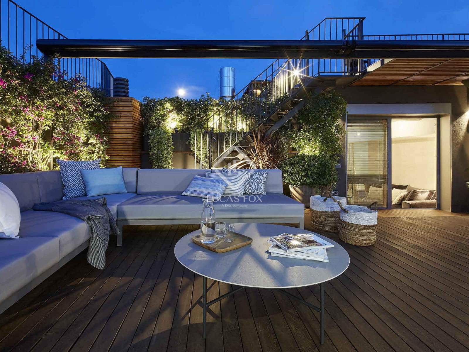 2 soveværelse Penthouse til salg i Barcelona by - € 1.290.000 (Ref: 9006598)