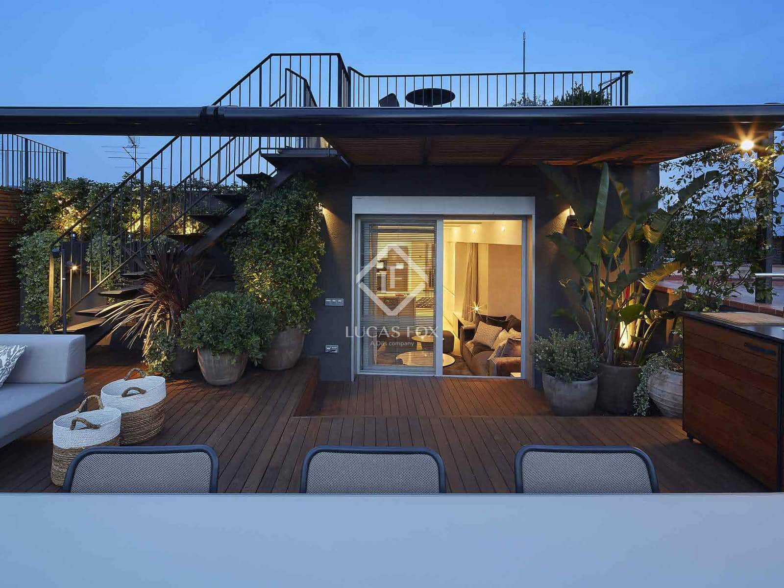 2 soveværelse Penthouse til salg i Barcelona by - € 1.290.000 (Ref: 9006598)