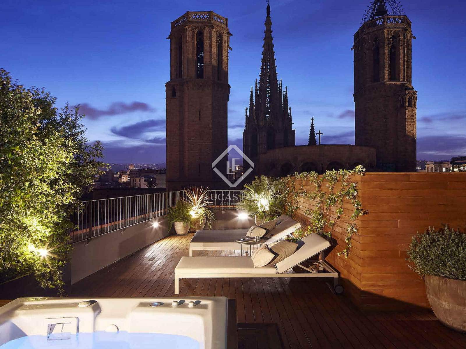 2 soveværelse Penthouse til salg i Barcelona by - € 1.290.000 (Ref: 9006598)