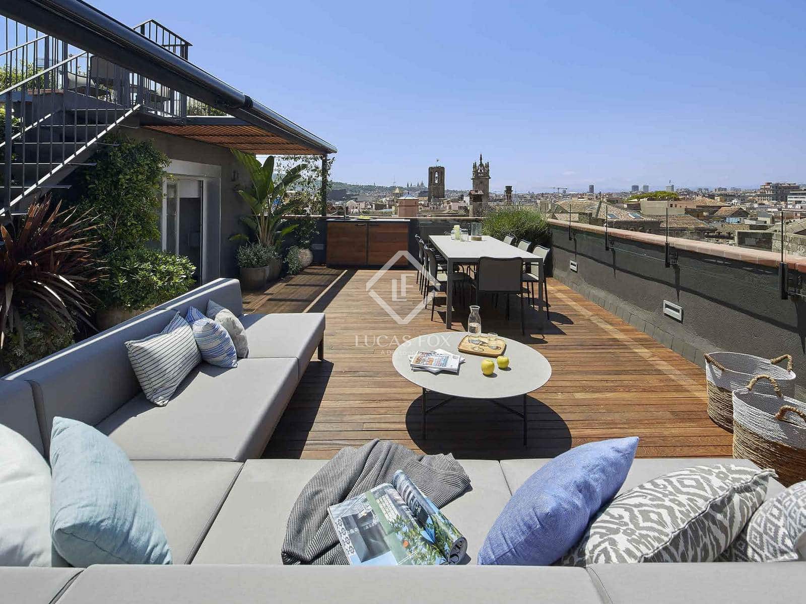 2 soveværelse Penthouse til salg i Barcelona by - € 1.290.000 (Ref: 9006598)