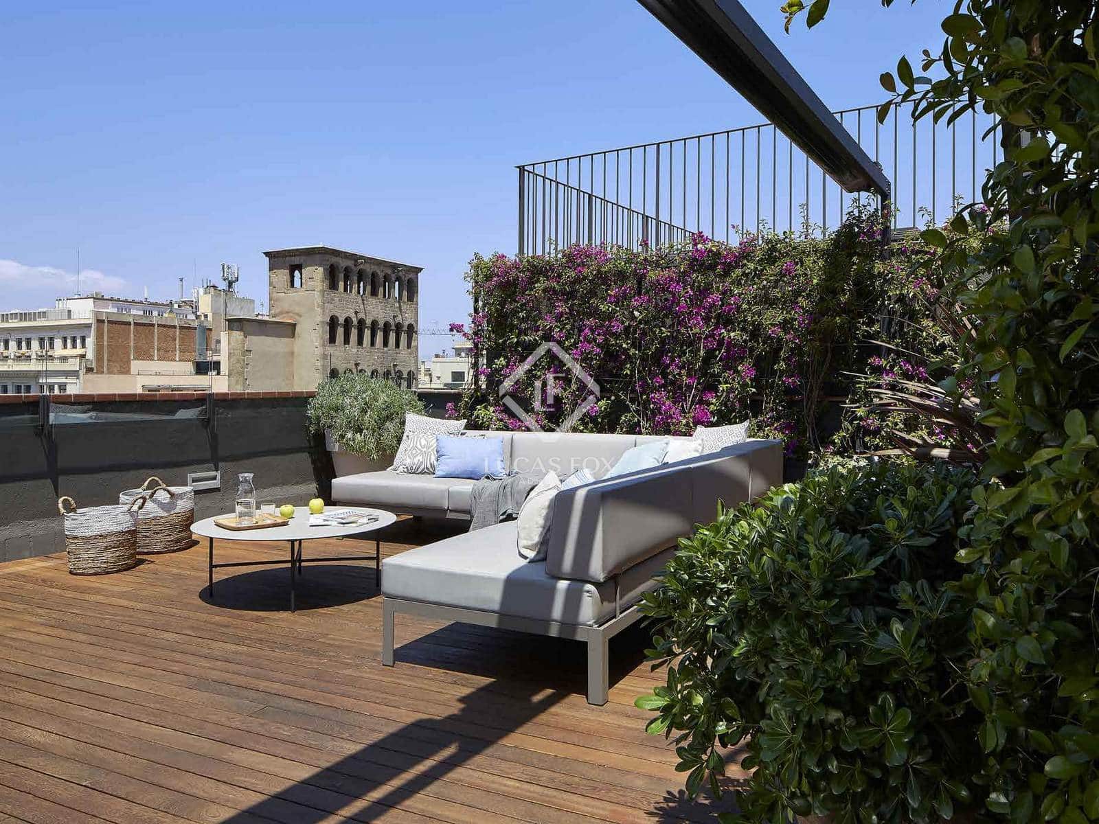 2 soveværelse Penthouse til salg i Barcelona by - € 1.290.000 (Ref: 9006598)