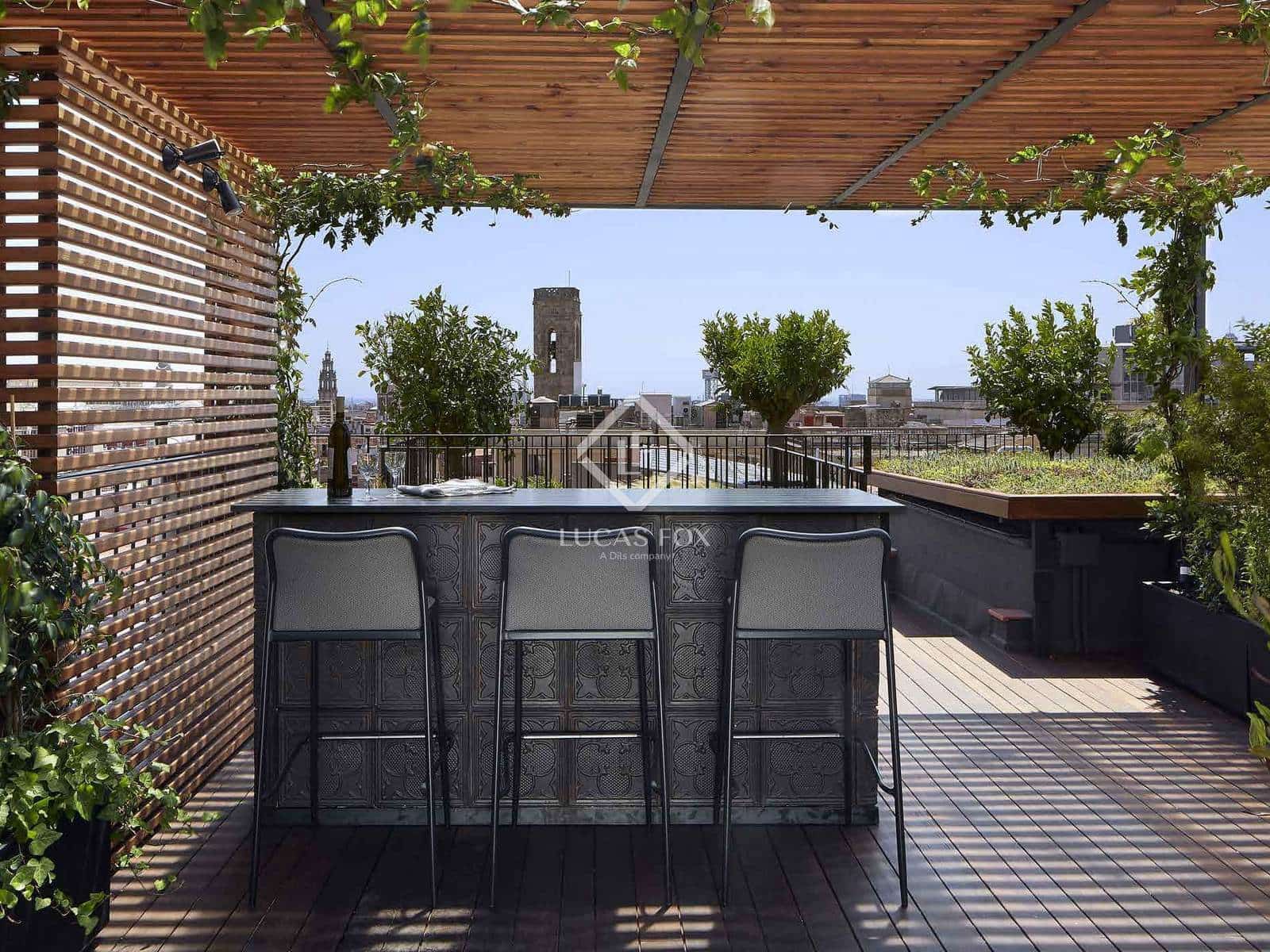 2 soveværelse Penthouse til salg i Barcelona by - € 1.290.000 (Ref: 9006598)