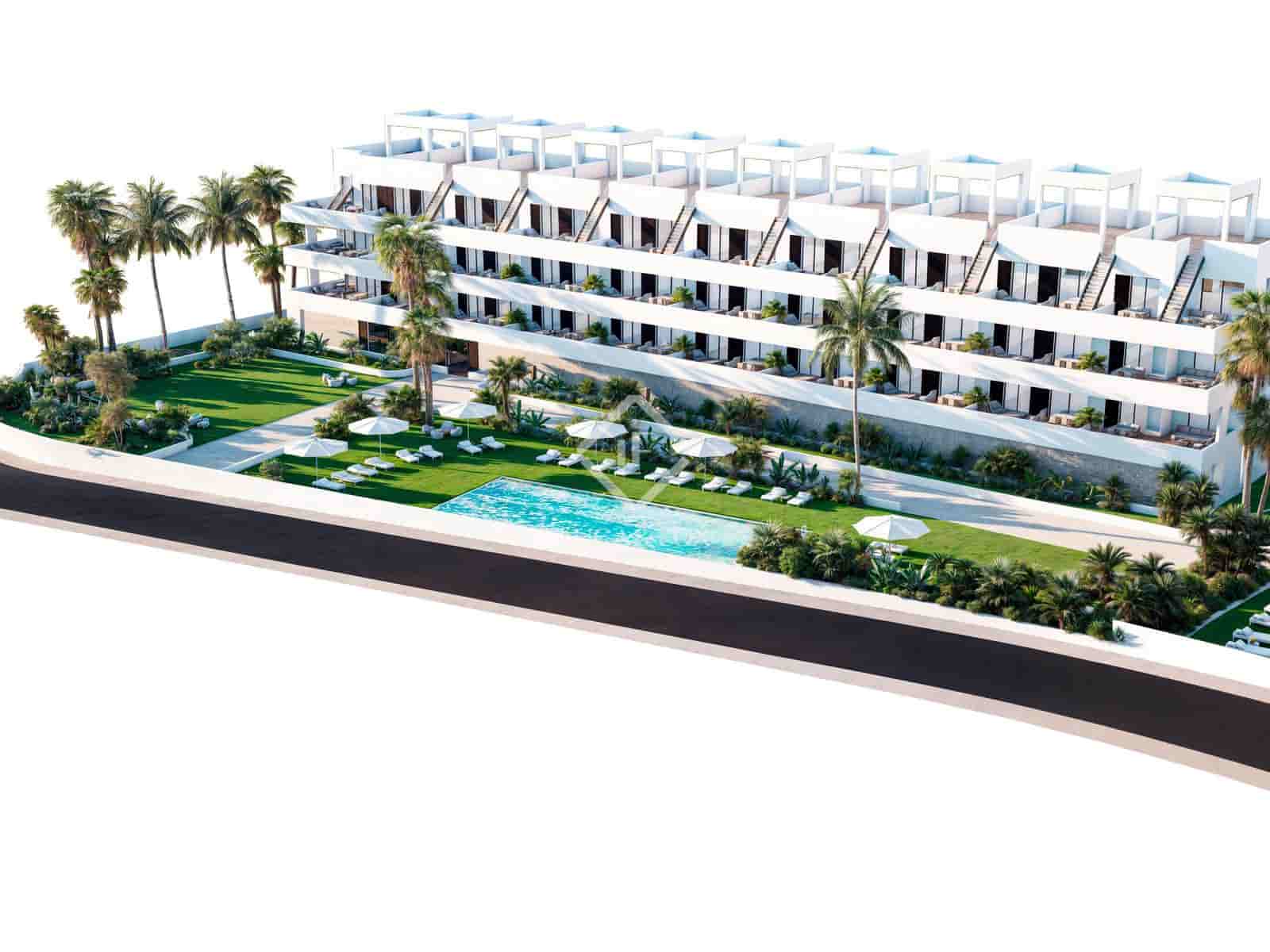 2 slaapkamer Appartement te koop in Finestrat met zwembad garage - € 319.900 (Ref: 9009268)