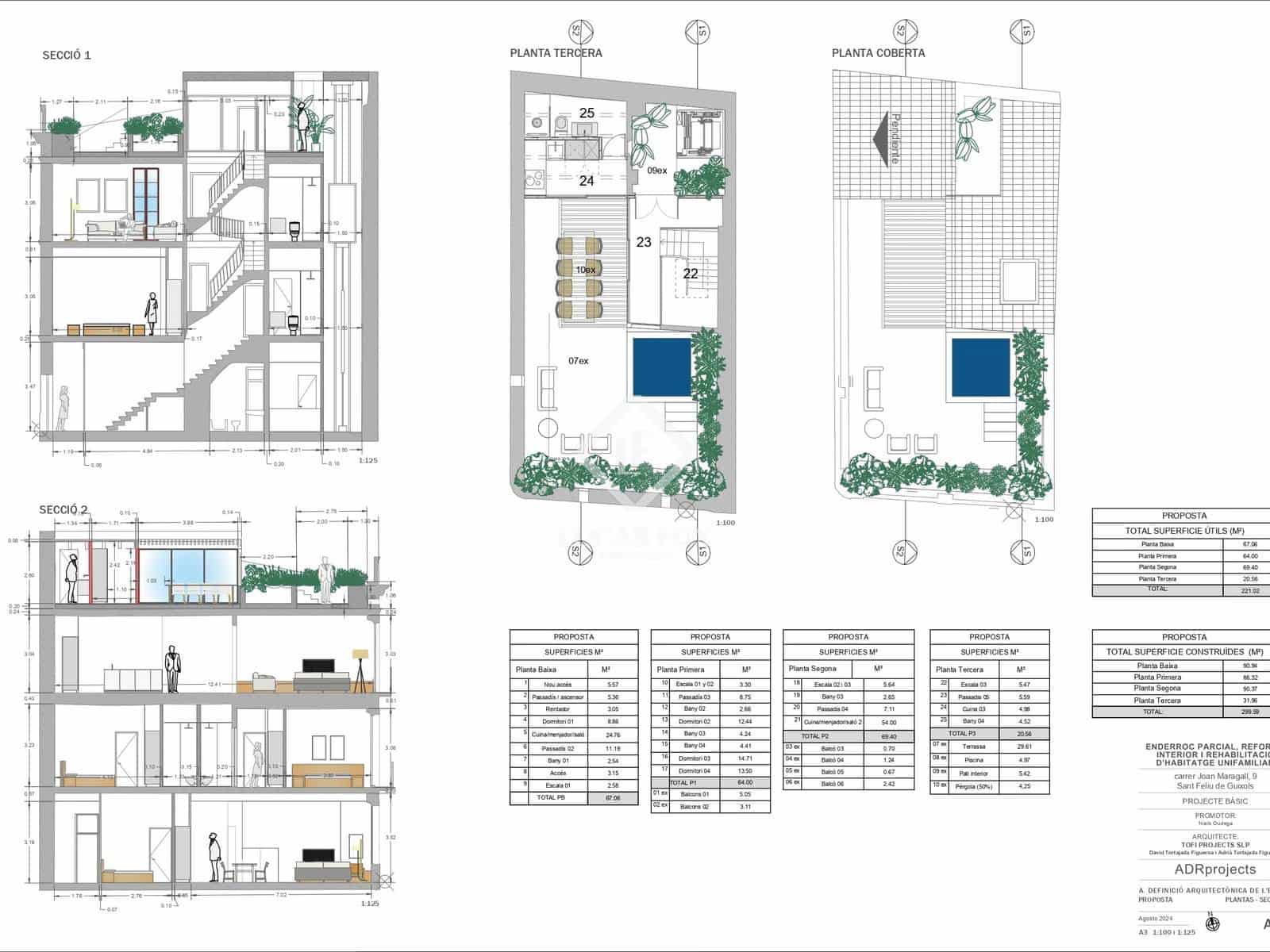 3 chambre Villa/Maison à vendre à Sant Feliu de Guixols avec piscine - 625 000 € (Ref: 9009967)
