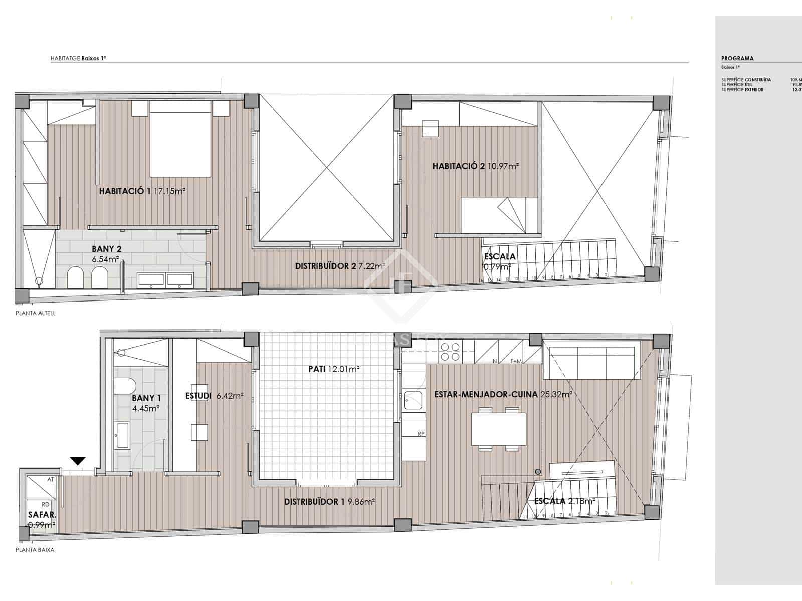 2 camera da letto Appartamento in vendita in Barcelona citta - 538.000 € (Rif: 9009970)