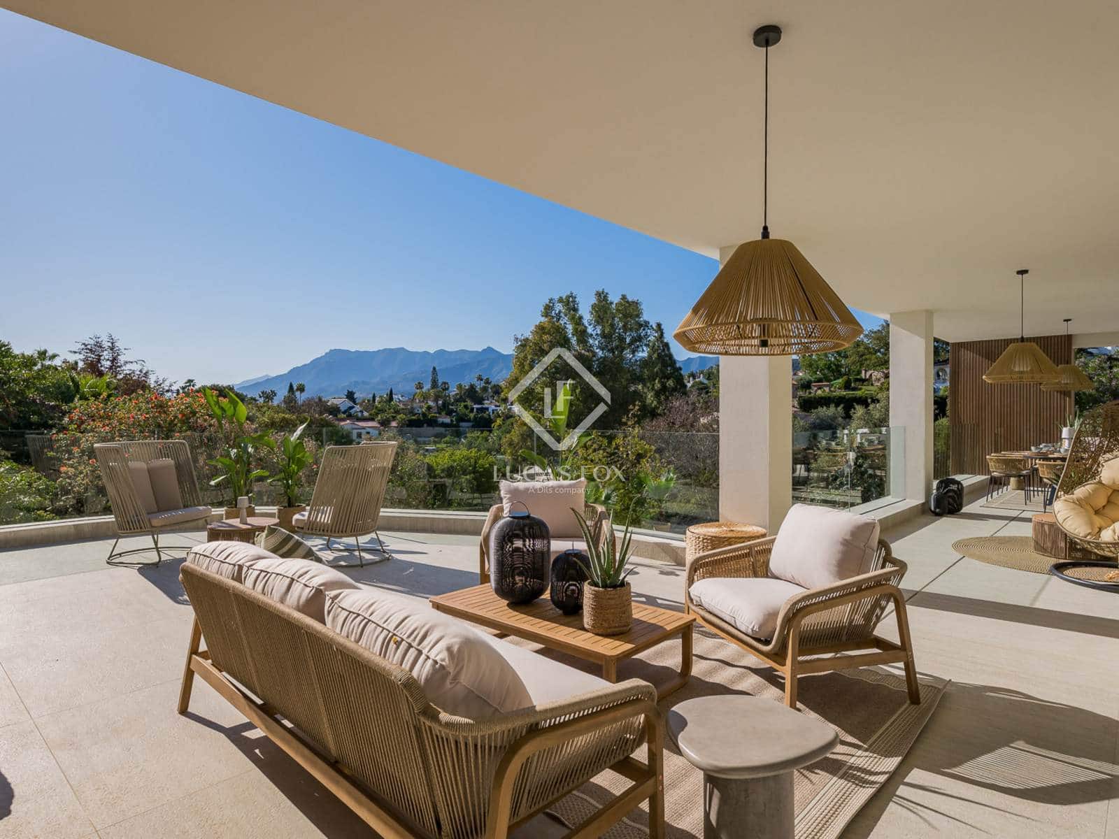 6 sypialnia Willa na sprzedaż w Marbella z basenem garażem - 3 975 000 € (Ref: 9013010)