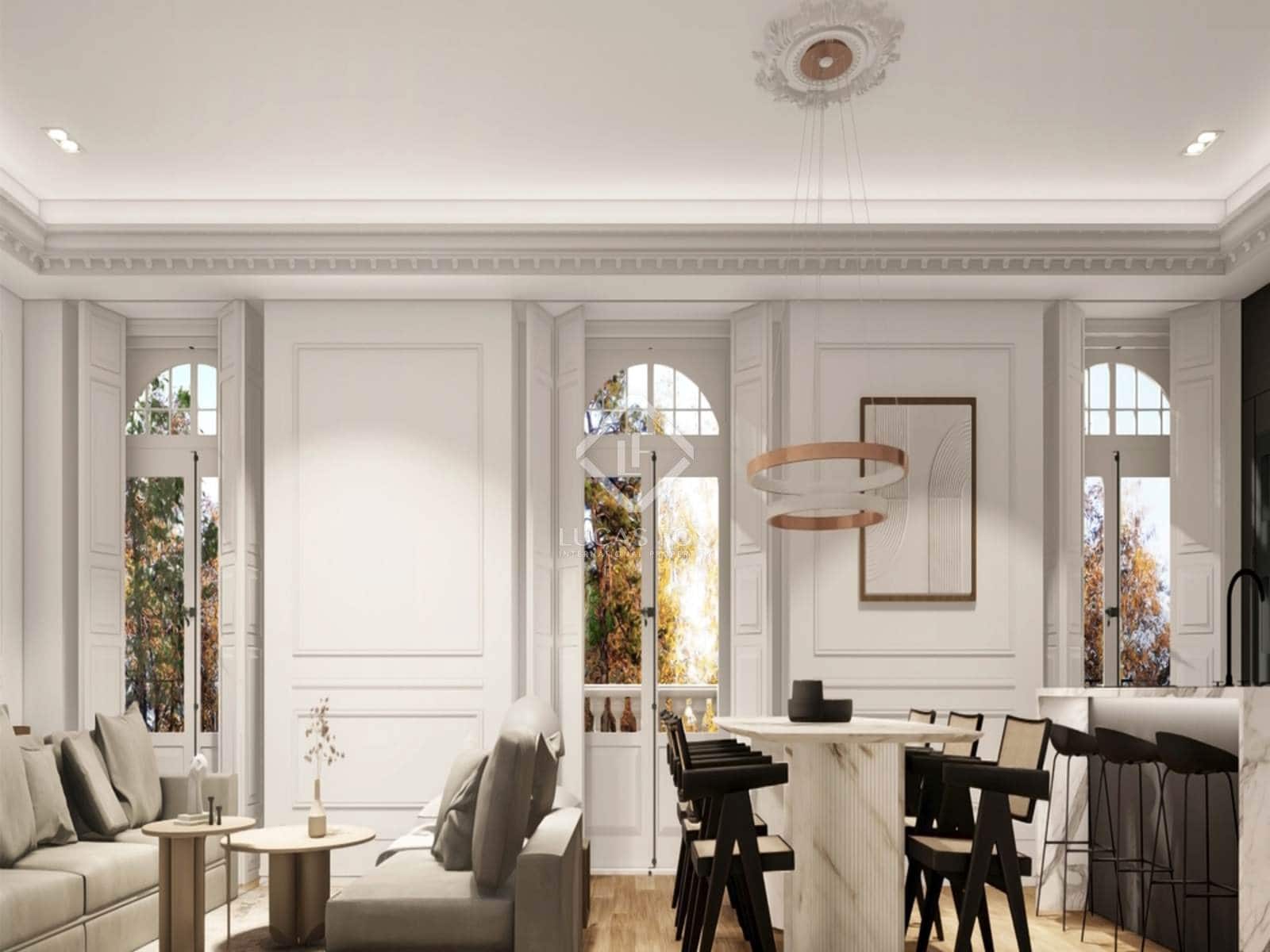 3 soveværelse Lejlighed til salg i Madrid by med swimmingpool - € 4.037.000 (Ref: 9015666)