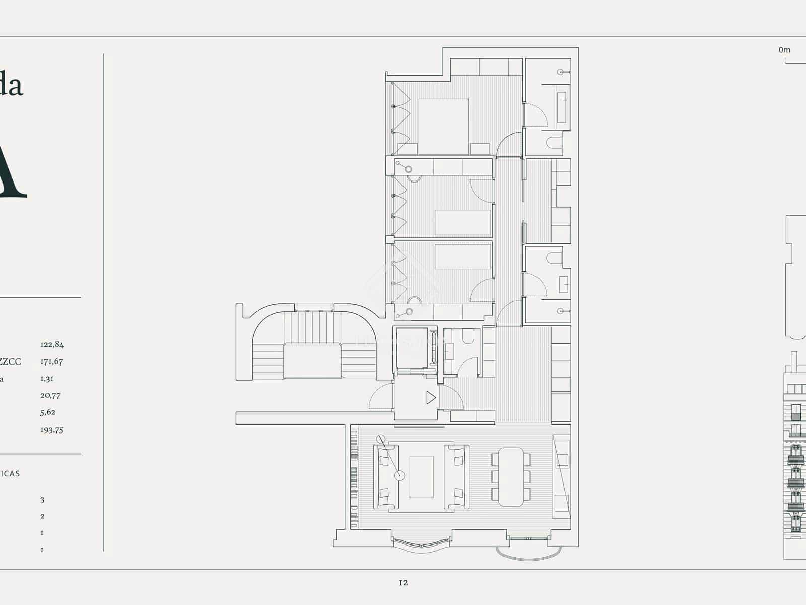 3 soveværelse Lejlighed til salg i Madrid by med swimmingpool - € 3.777.000 (Ref: 9015667)