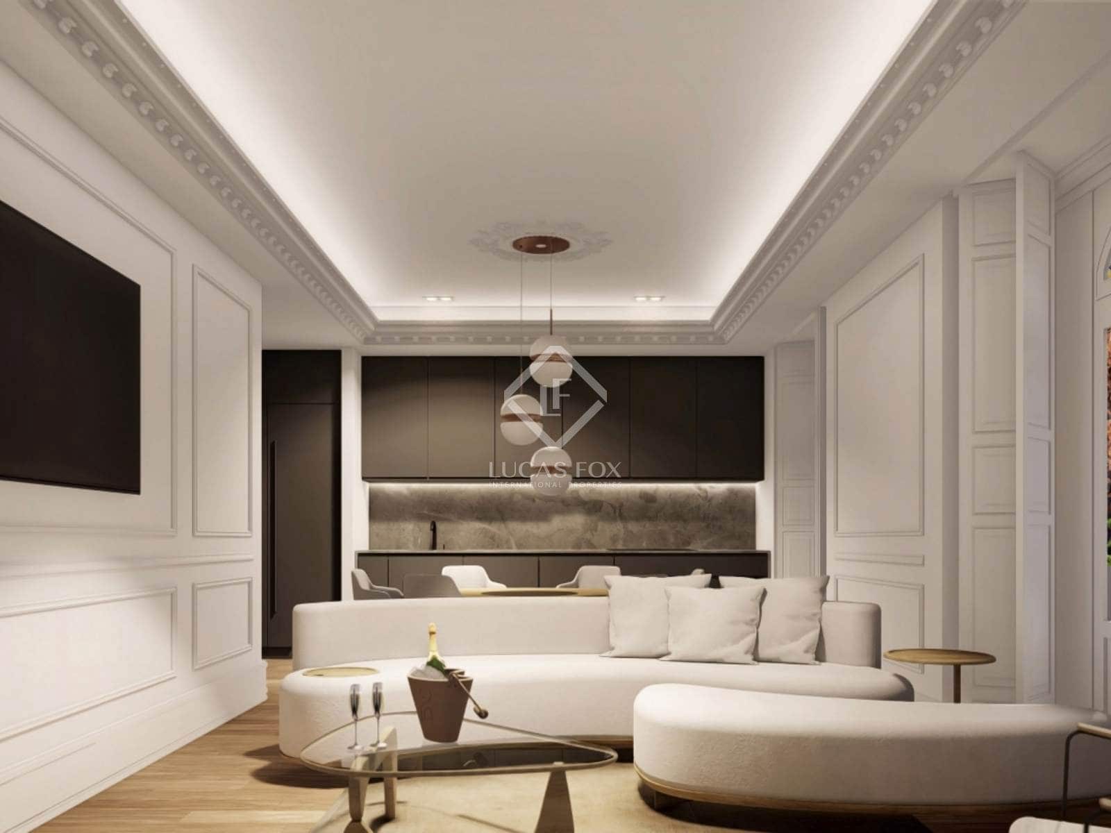 1 quarto Apartamento para venda em Madrid cidade com piscina - 1 637 000 € (Ref: 9015668)