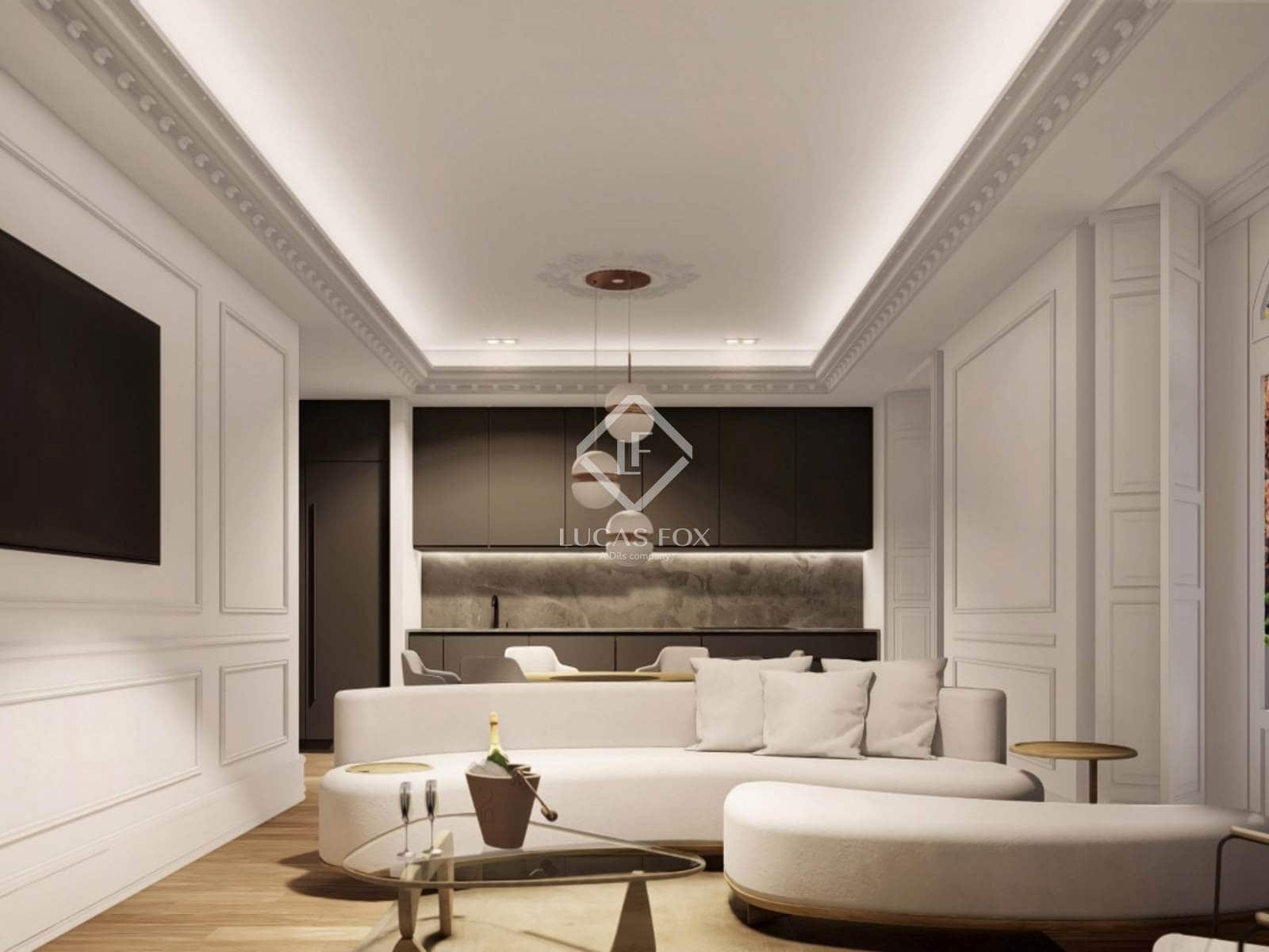 1 quarto Apartamento para venda em Madrid cidade com piscina - 1 637 000 € (Ref: 9015668)