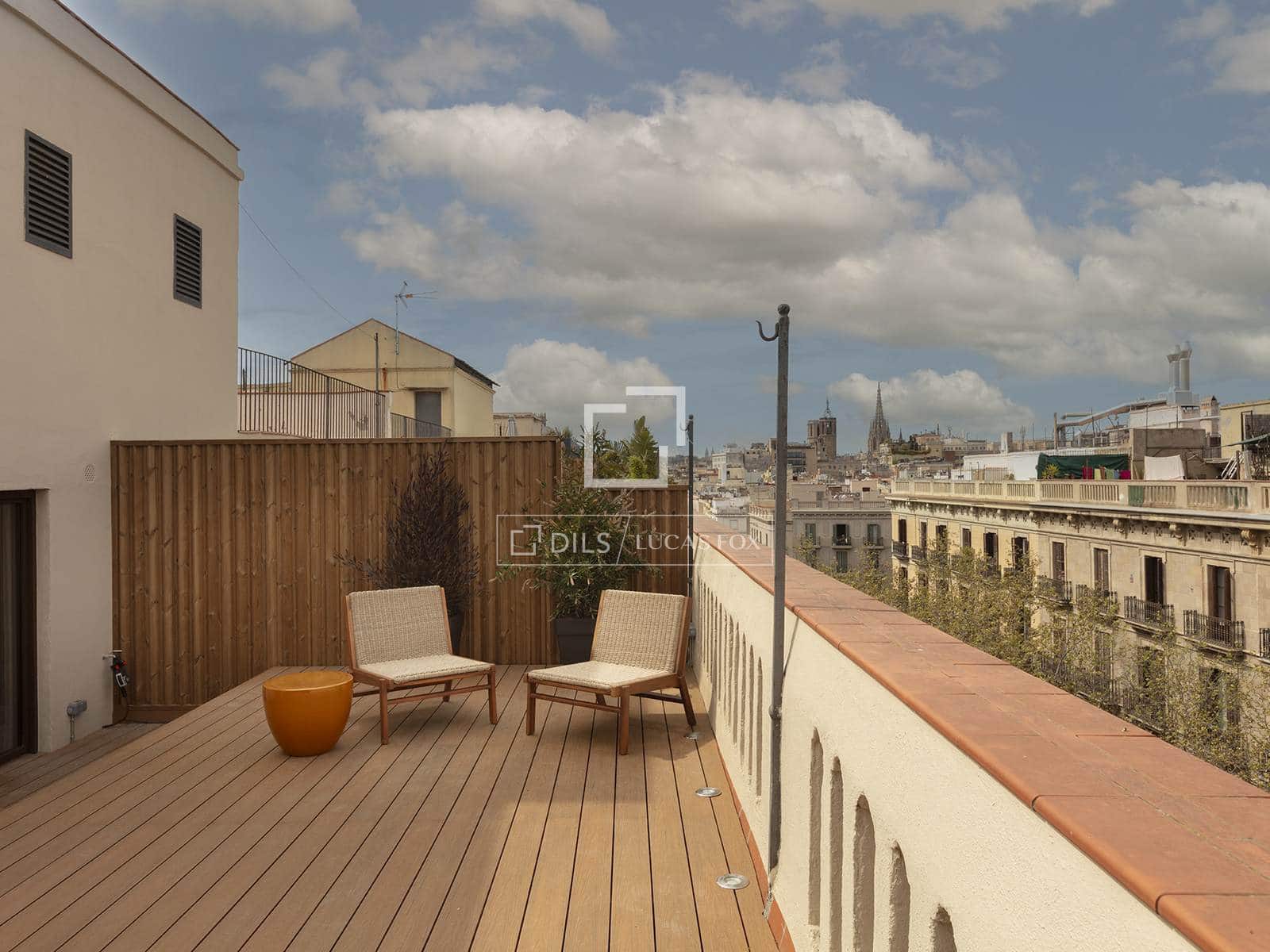 Ático de 3 habitaciones en Barcelona ciudad en venta - 1.795.000 € (Ref: 9019639)