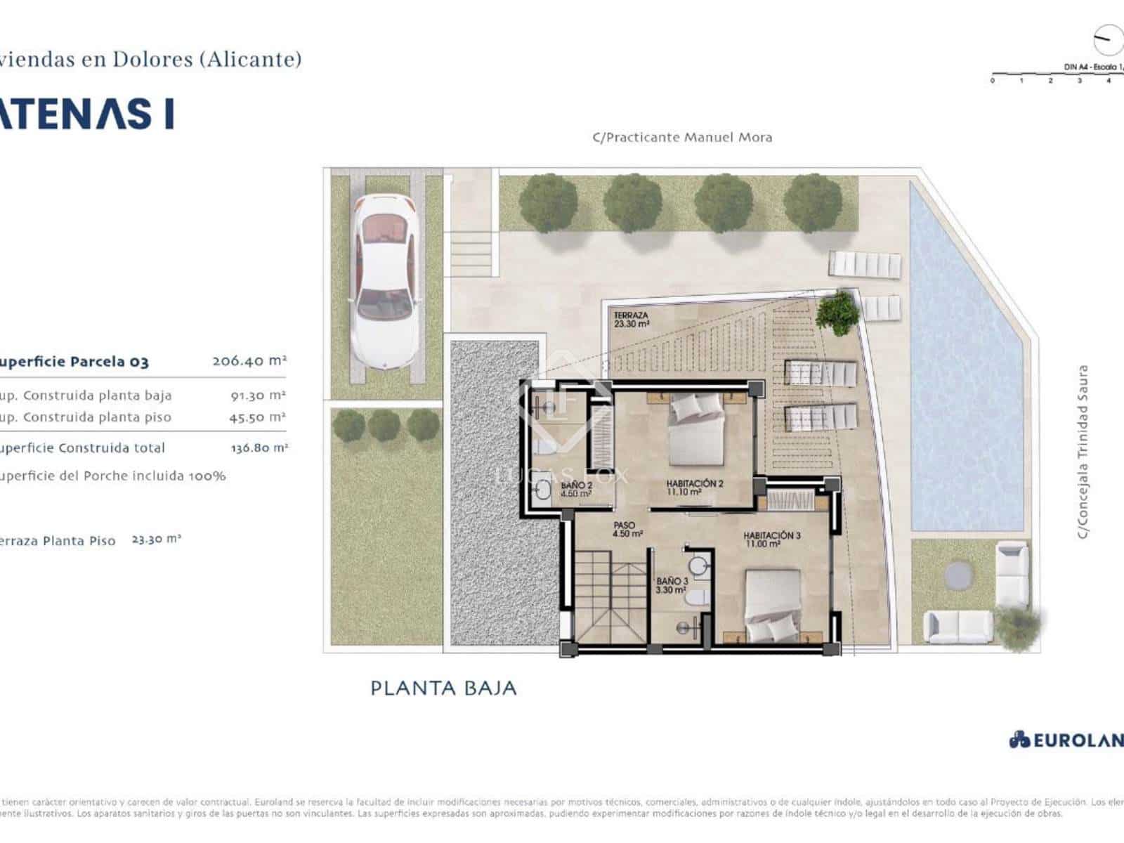 3 bedroom Villa for sale in Dolores with pool garage - € 459,000 (Ref: 9022301)