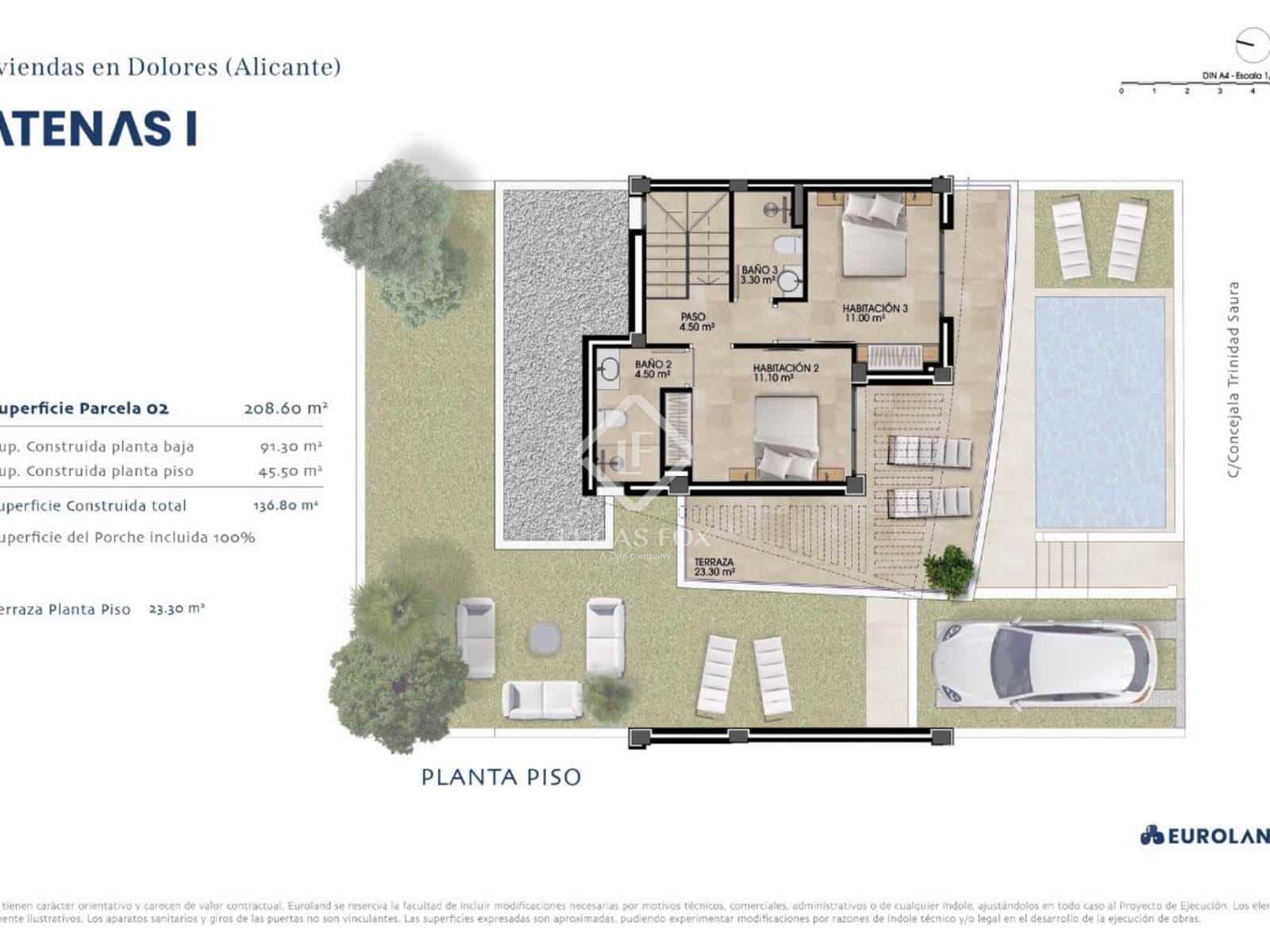 3 bedroom Villa for sale in Dolores with pool garage - € 459,000 (Ref: 9022301)