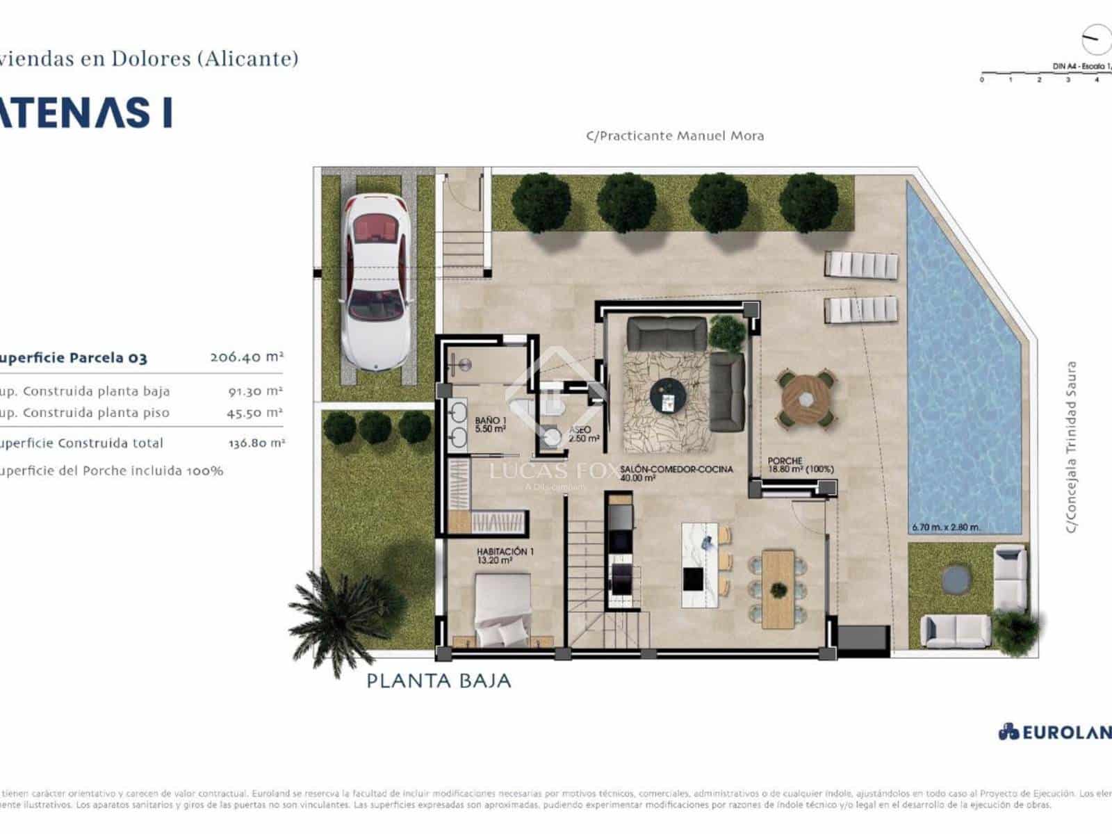 3 bedroom Villa for sale in Dolores with pool garage - € 459,000 (Ref: 9022301)