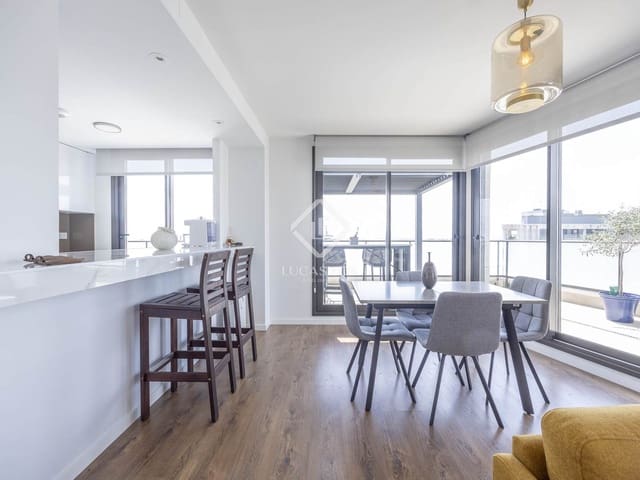 3 slaapkamer Penthouse te koop in Valencia stad met zwembad garage - € 865.000 (Ref: 9025415)