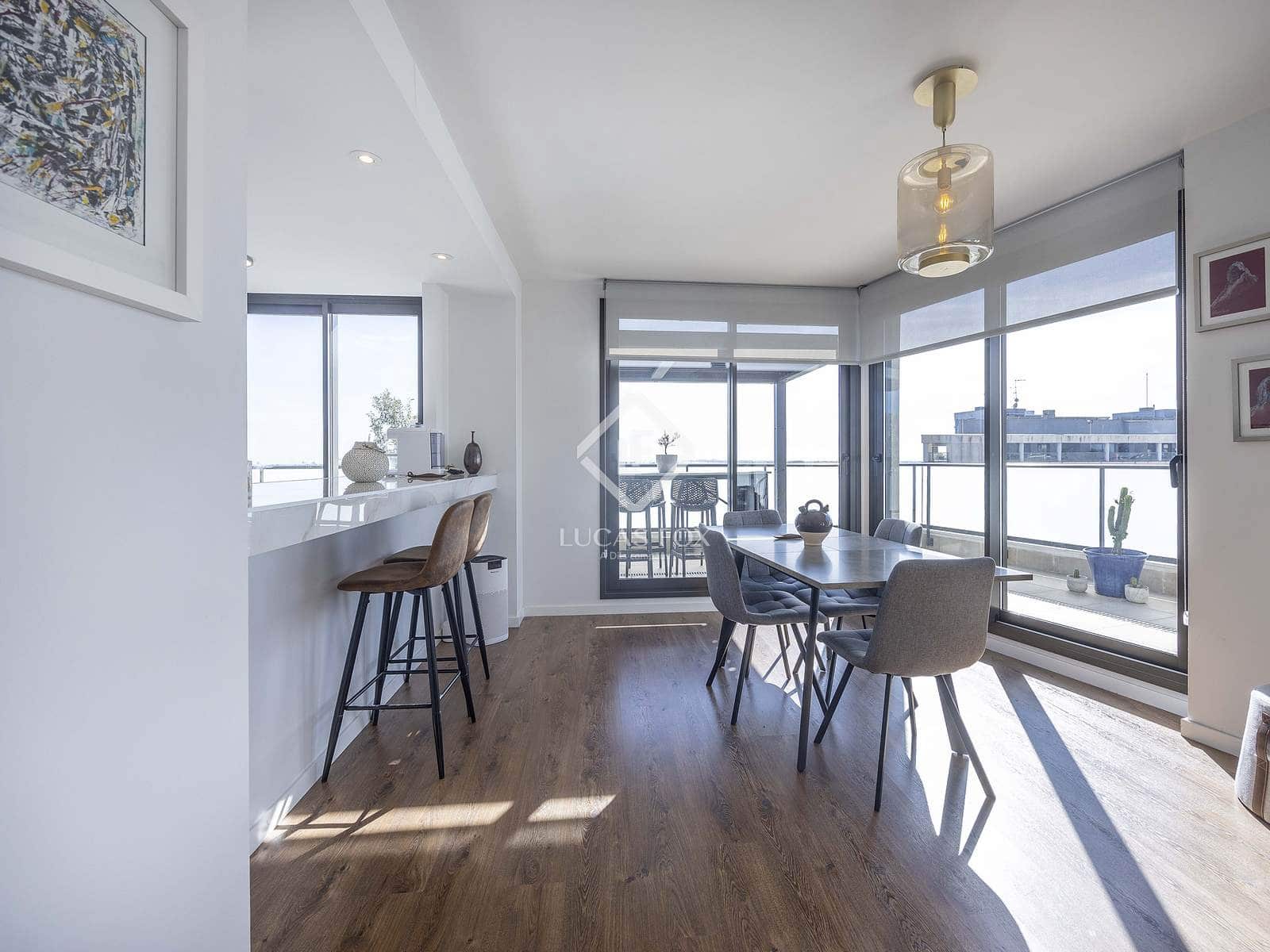 3 soveværelse Penthouse til salg i Valencia by med swimmingpool garage - € 795.000 (Ref: 9025415)