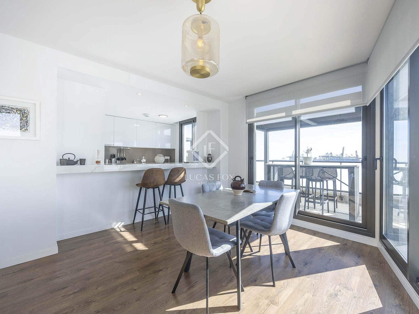 3 soveværelse Penthouse til salg i Valencia by med swimmingpool garage - € 795.000 (Ref: 9025415)