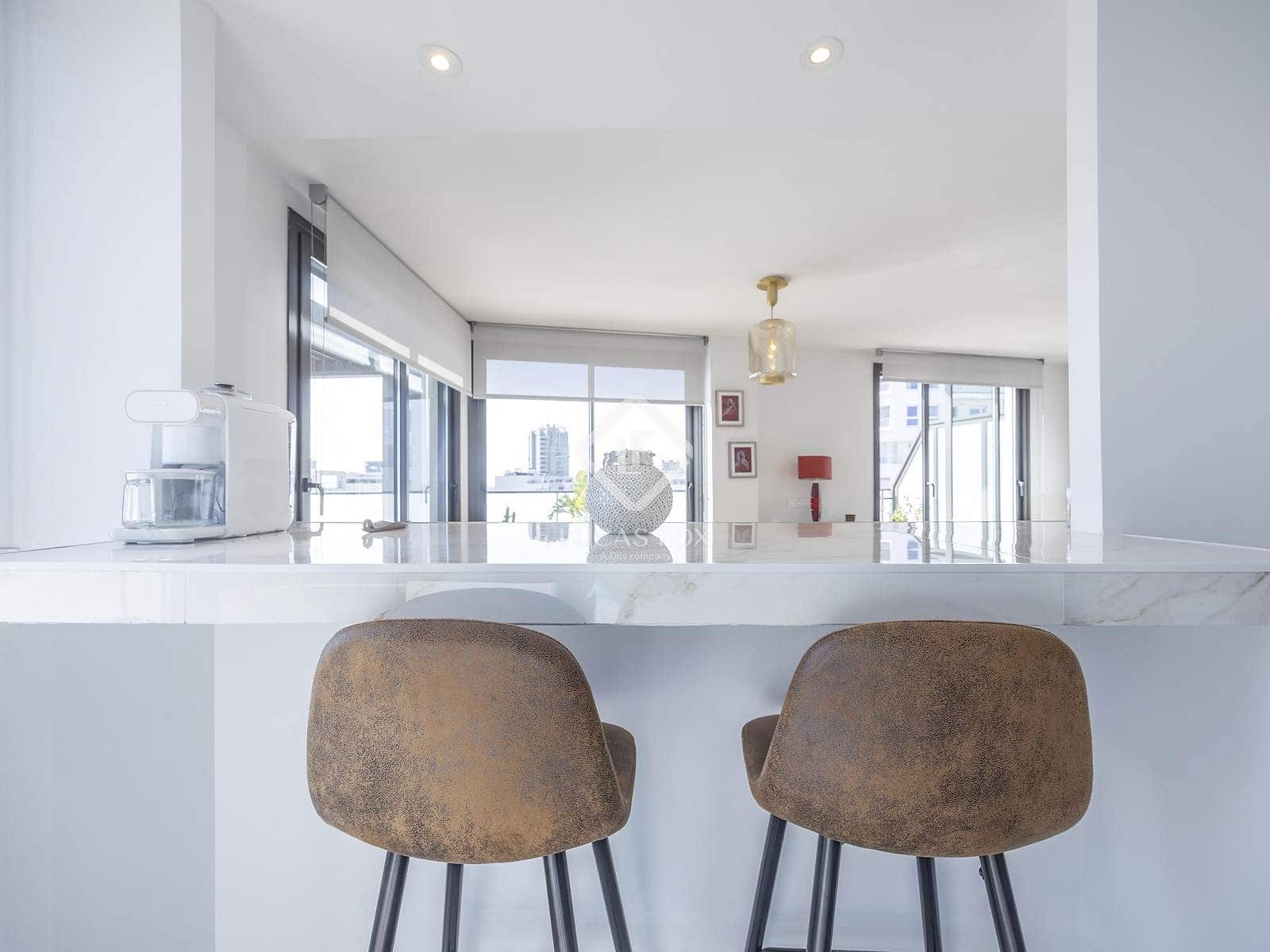 3 soveværelse Penthouse til salg i Valencia by med swimmingpool garage - € 795.000 (Ref: 9025415)