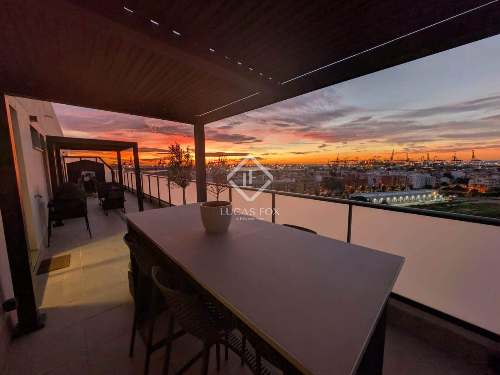 3 soveværelse Penthouse til salg i Valencia by med swimmingpool garage - € 795.000 (Ref: 9025415)