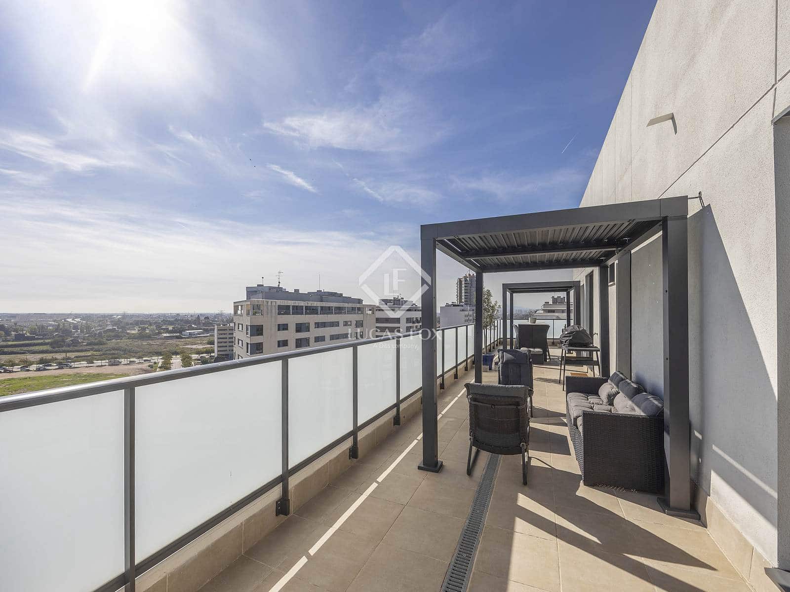 3 soveværelse Penthouse til salg i Valencia by med swimmingpool garage - € 795.000 (Ref: 9025415)