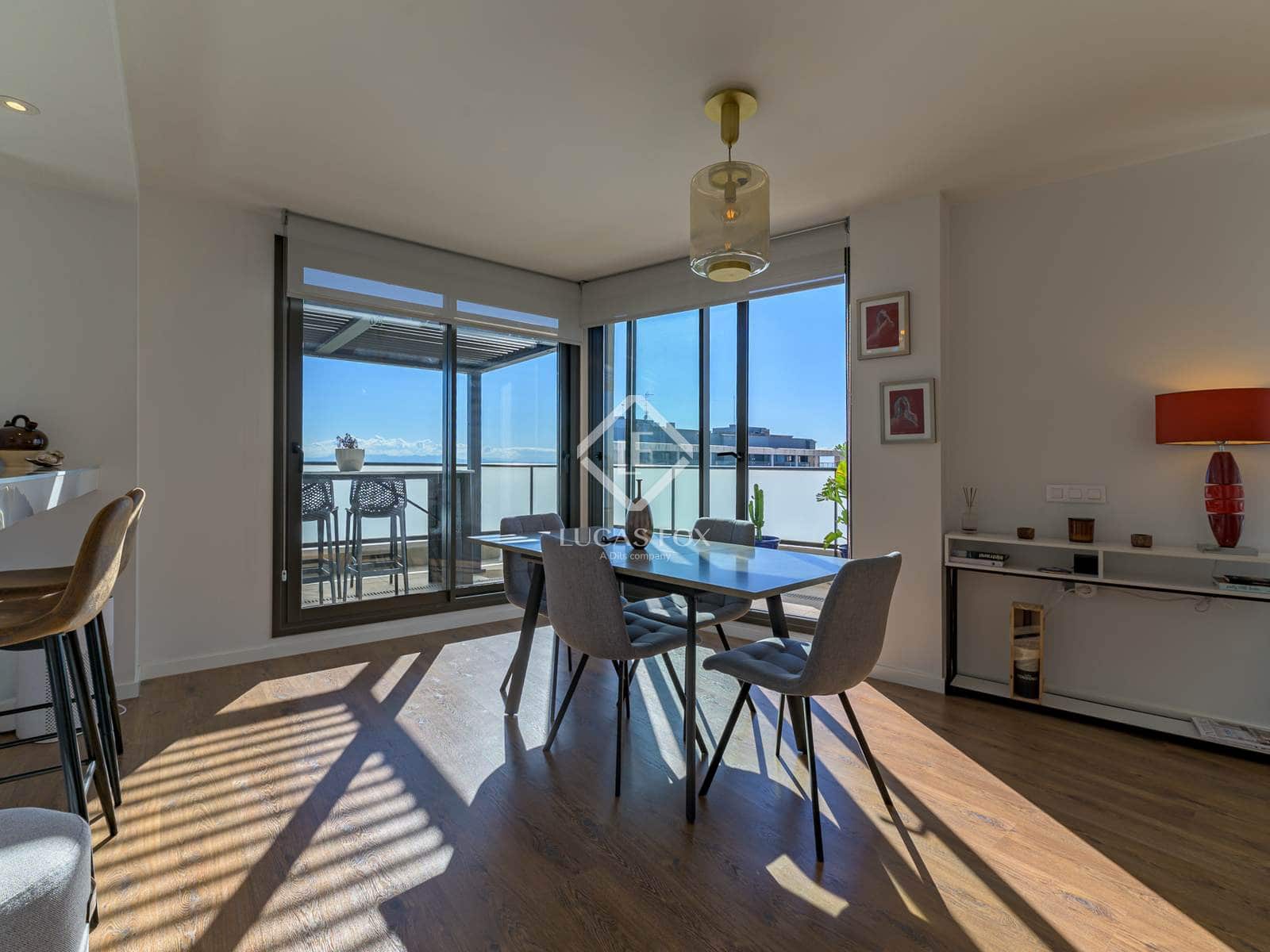 3 soveværelse Penthouse til salg i Valencia by med swimmingpool garage - € 795.000 (Ref: 9025415)