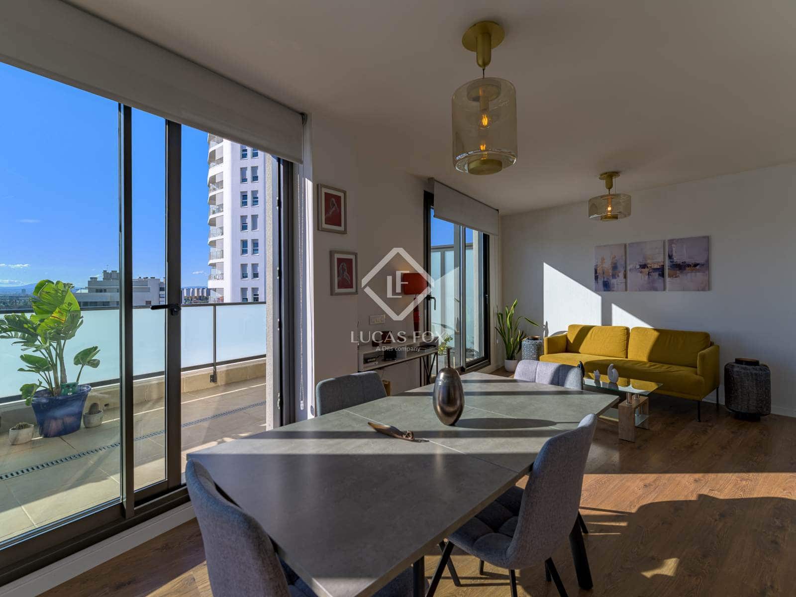 3 soveværelse Penthouse til salg i Valencia by med swimmingpool garage - € 795.000 (Ref: 9025415)