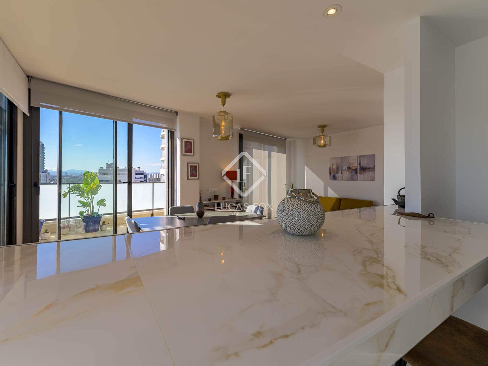 3 soveværelse Penthouse til salg i Valencia by med swimmingpool garage - € 795.000 (Ref: 9025415)