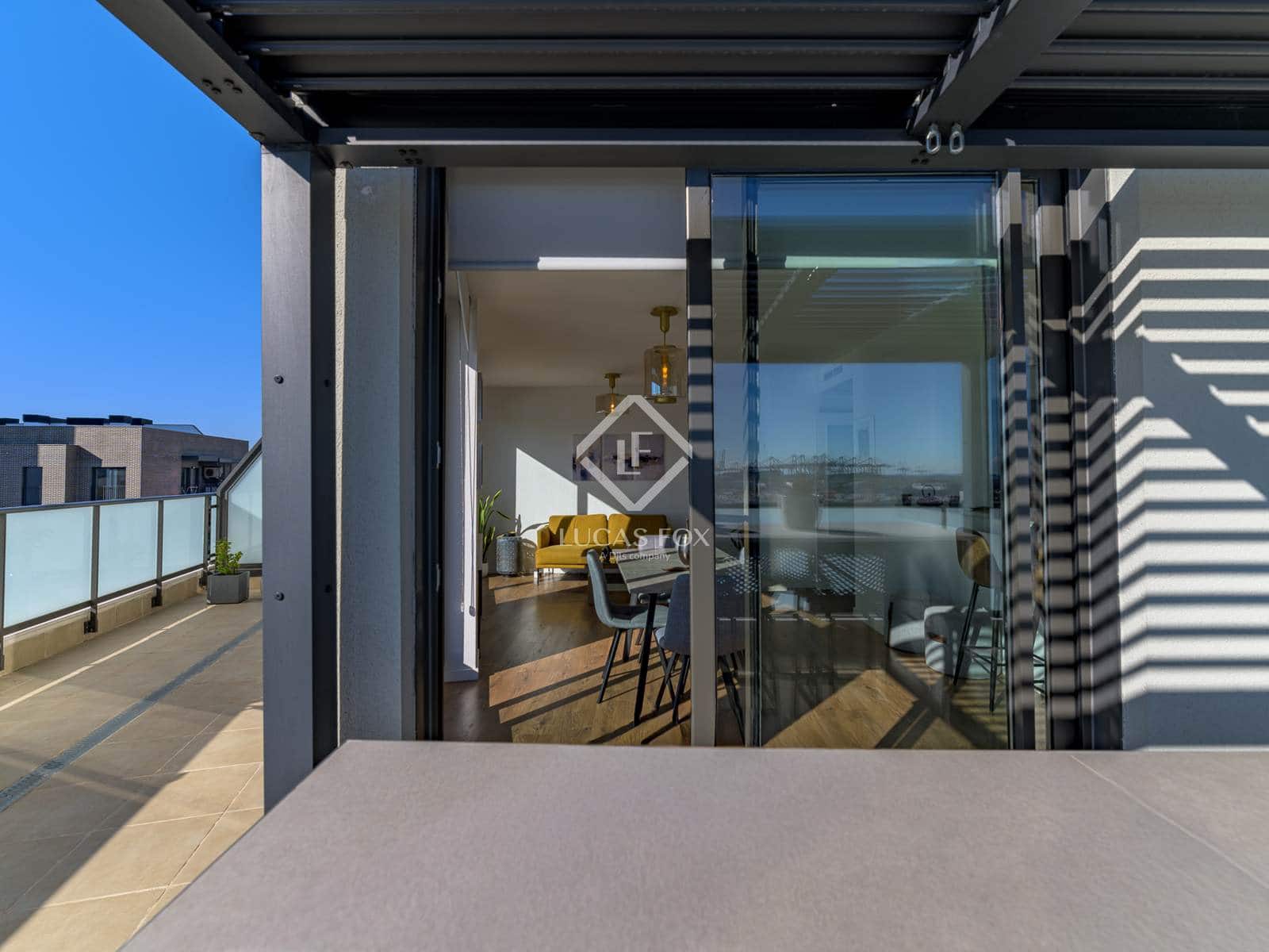 3 soveværelse Penthouse til salg i Valencia by med swimmingpool garage - € 795.000 (Ref: 9025415)