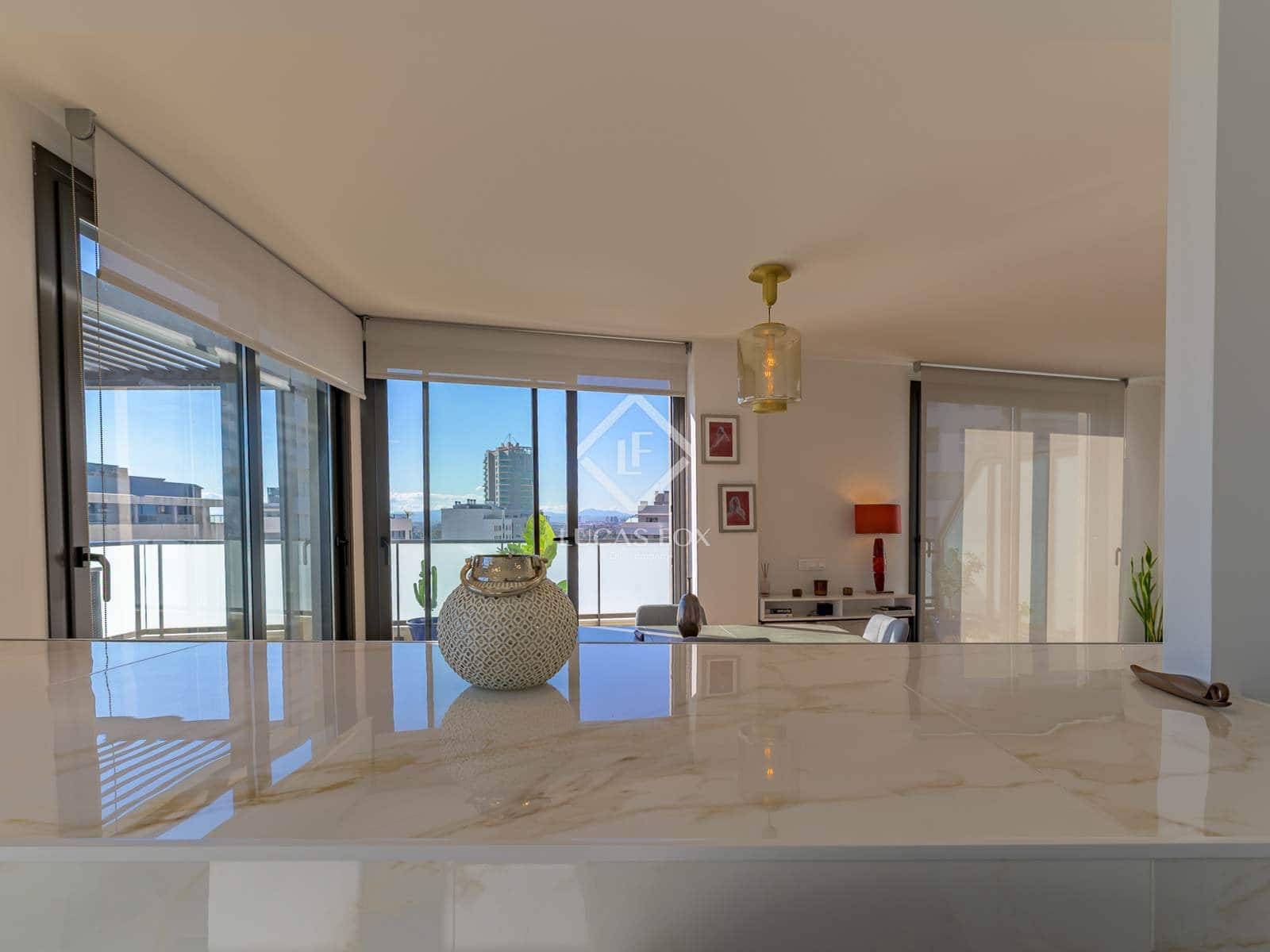 3 soveværelse Penthouse til salg i Valencia by med swimmingpool garage - € 795.000 (Ref: 9025415)