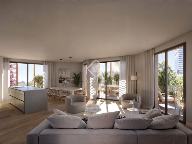 Ático de 2 habitaciones en Barcelona ciudad en venta con piscina garaje - 1.895.000 € (Ref: 9027069)