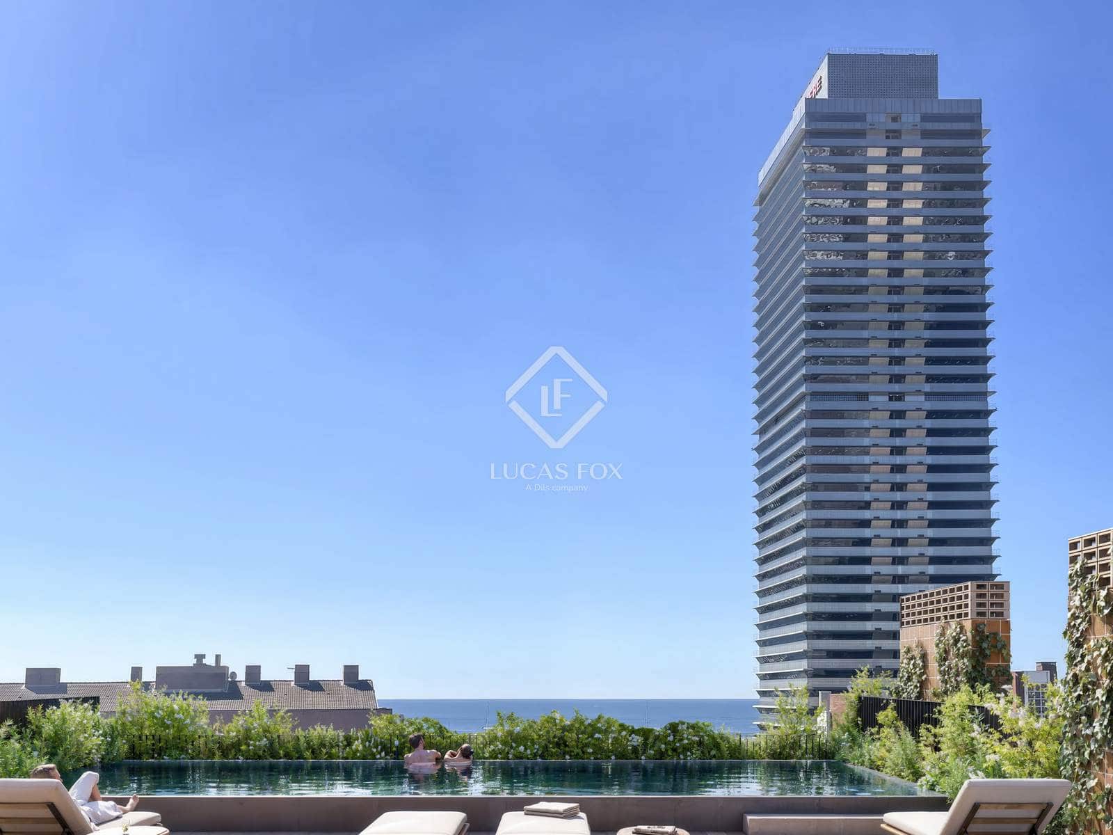 2 slaapkamer Penthouse te koop in Barcelona stad met zwembad garage - € 1.895.000 (Ref: 9027069)