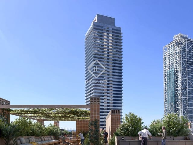 Ático de 2 habitaciones en Barcelona ciudad en venta con piscina garaje - 1.895.000 € (Ref: 9027069)